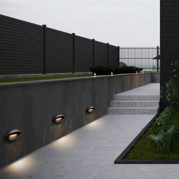 Amor Outdoor Step Lamp - Decor Addict, LLC