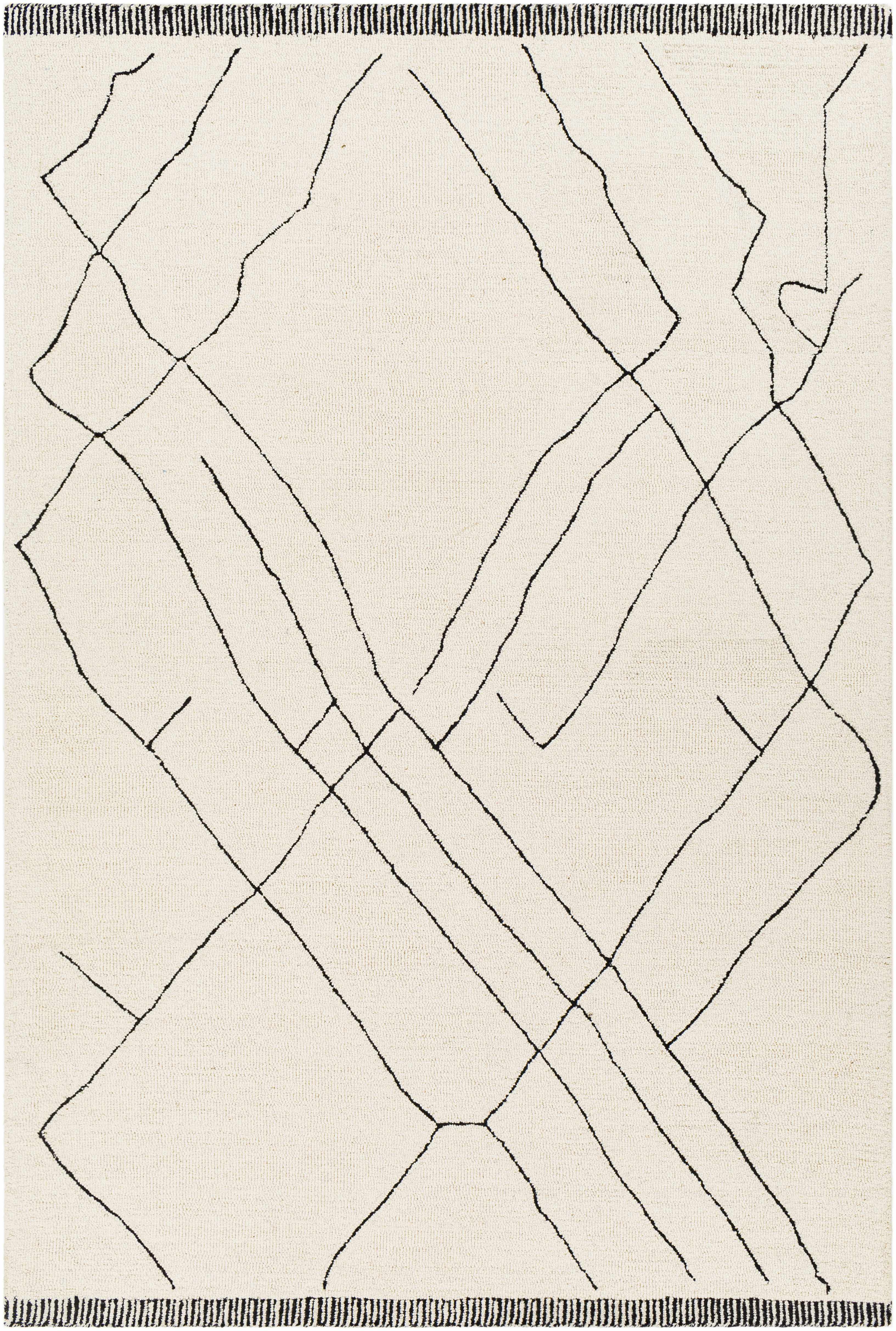 Alaca Wool Area Rug - Decor Addict, LLC