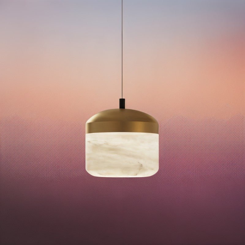 Asta Alabaster Pendant Light - Decor Addict, LLC