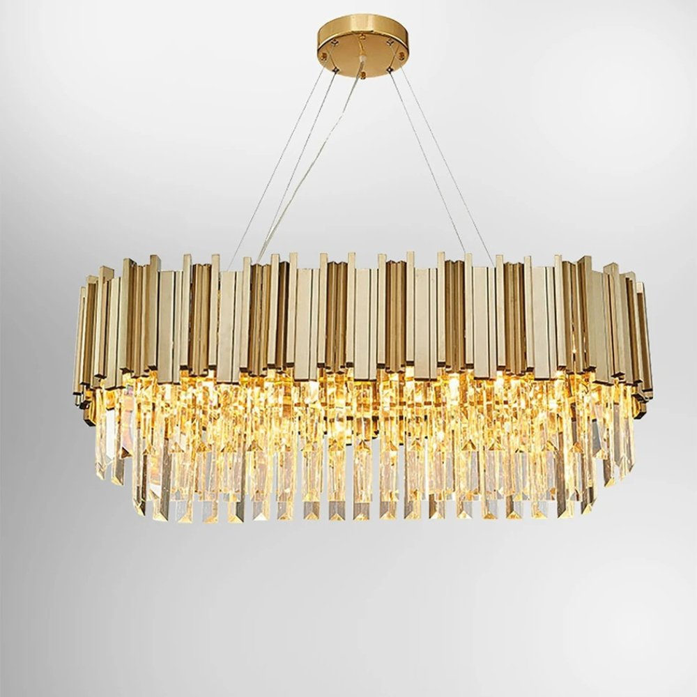 Astralis Oval Chandelier - Decor Addict, LLC
