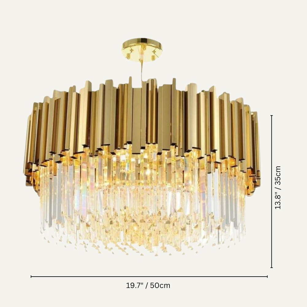 Astralis Round Chandelier - Decor Addict, LLC