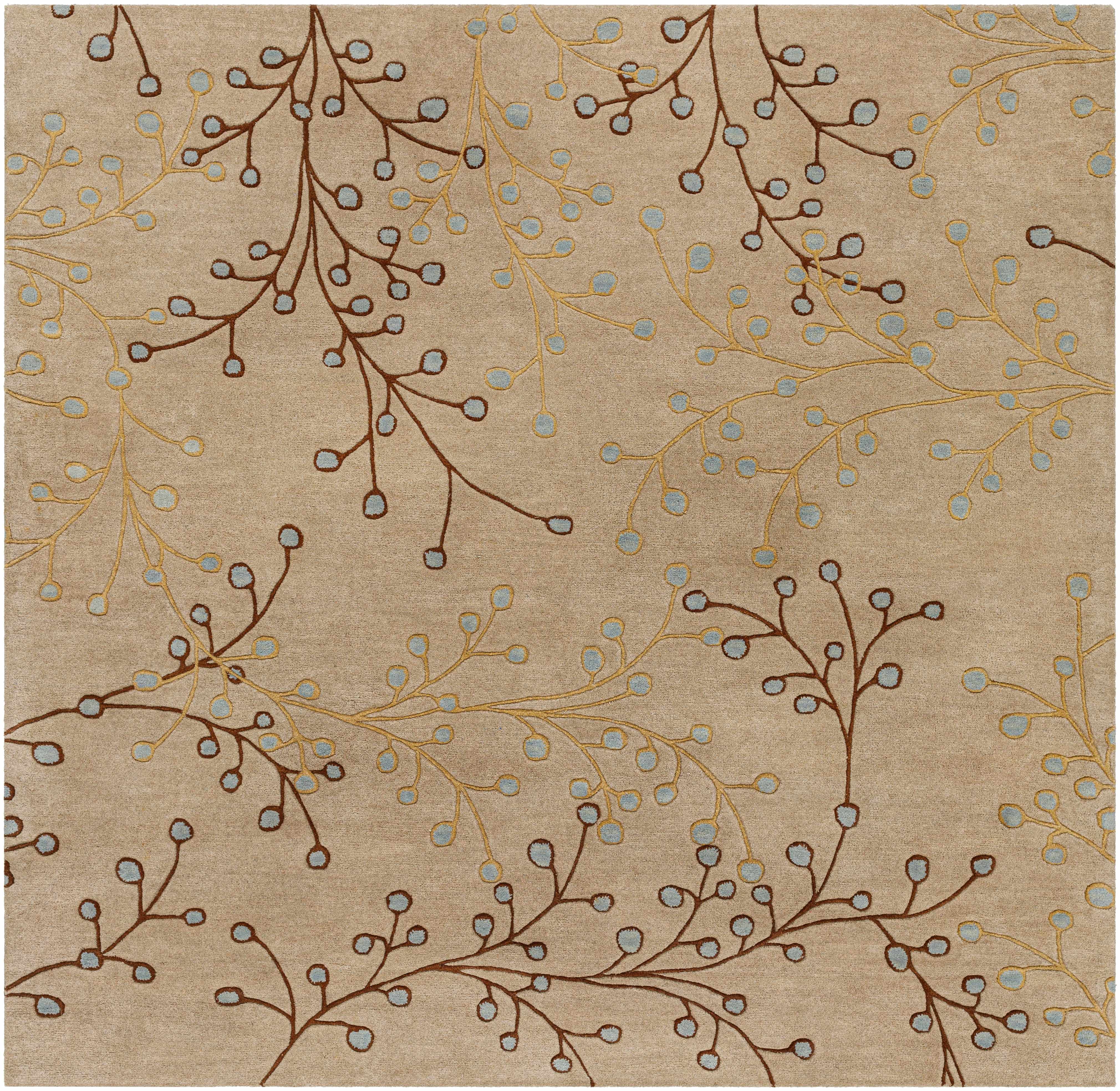 Elsu Beige&Gray Wool Rug - Decor Addict, LLC