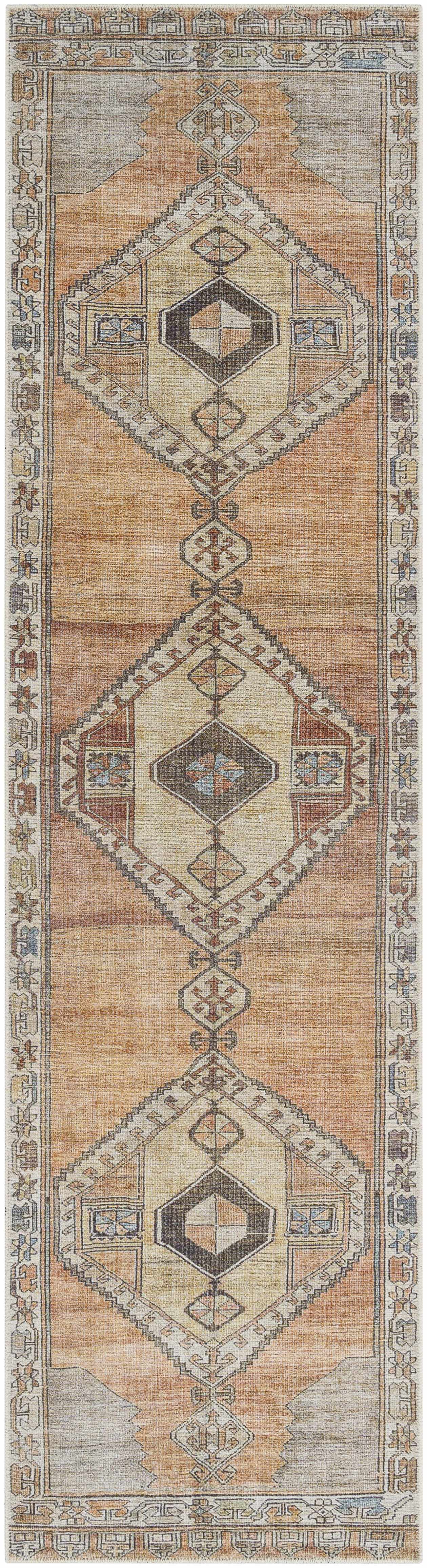 Medinah Washable Runner & Area Rug - Decor Addict, LLC
