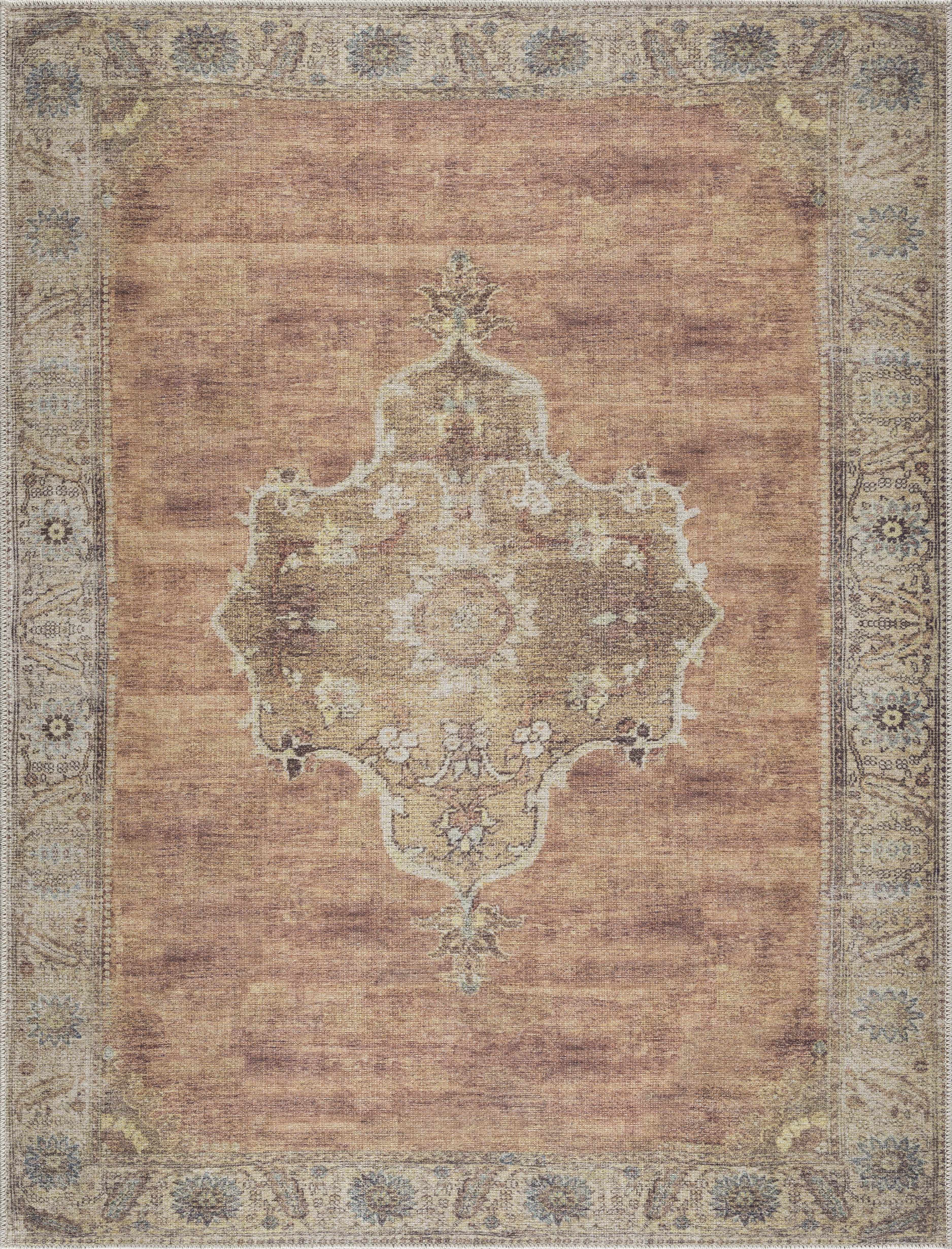 Powhatan Washable Thin Rug - Decor Addict, LLC
