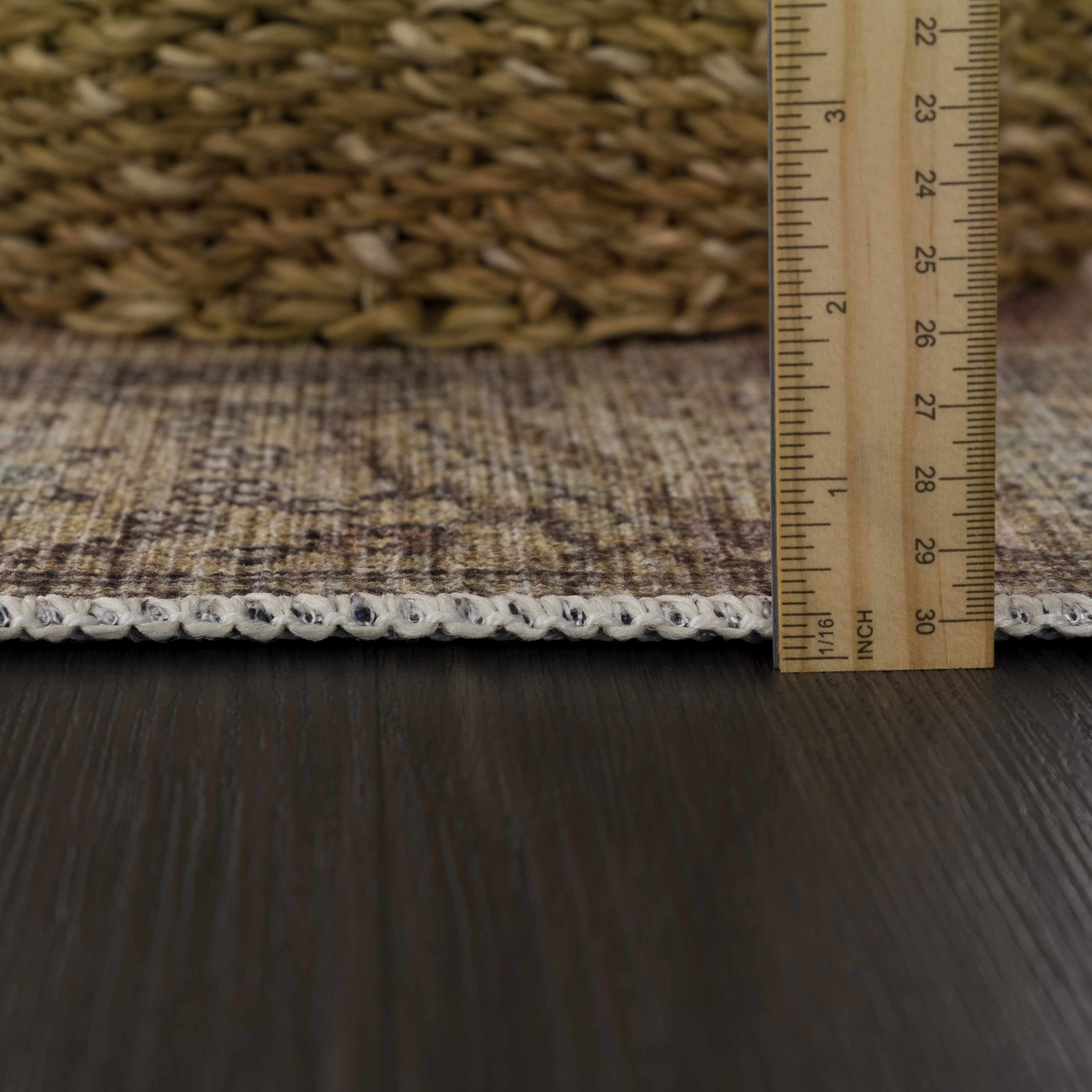 Powhatan Washable Thin Rug - Decor Addict, LLC