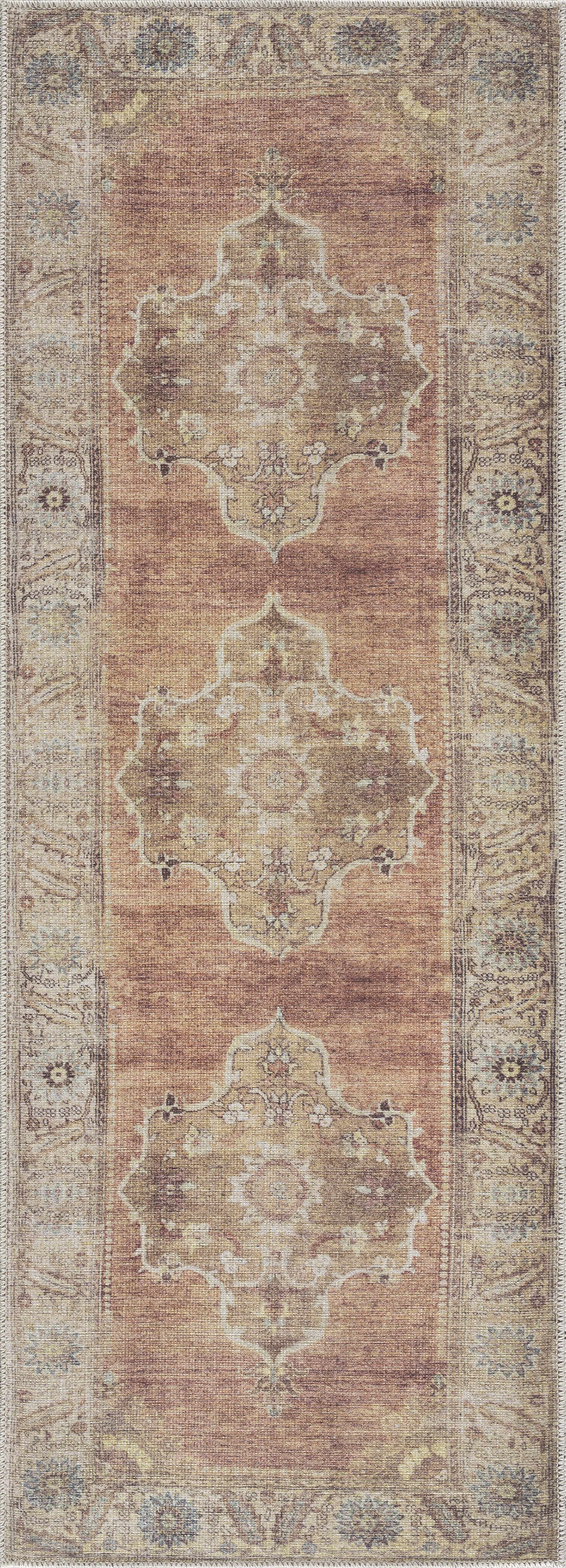Powhatan Washable Thin Rug - Decor Addict, LLC