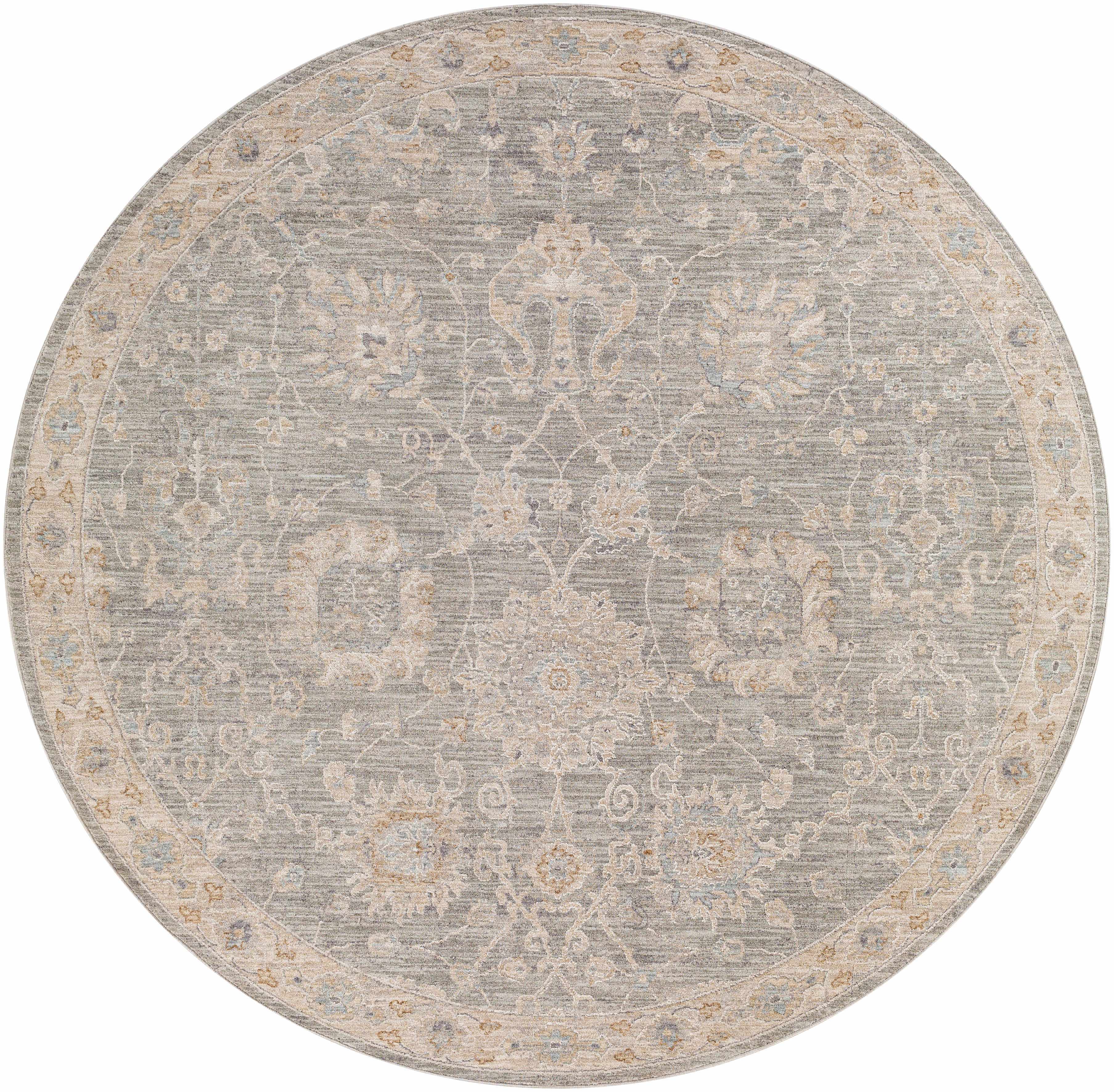 Monterey Gray Persian Rug - Decor Addict, LLC