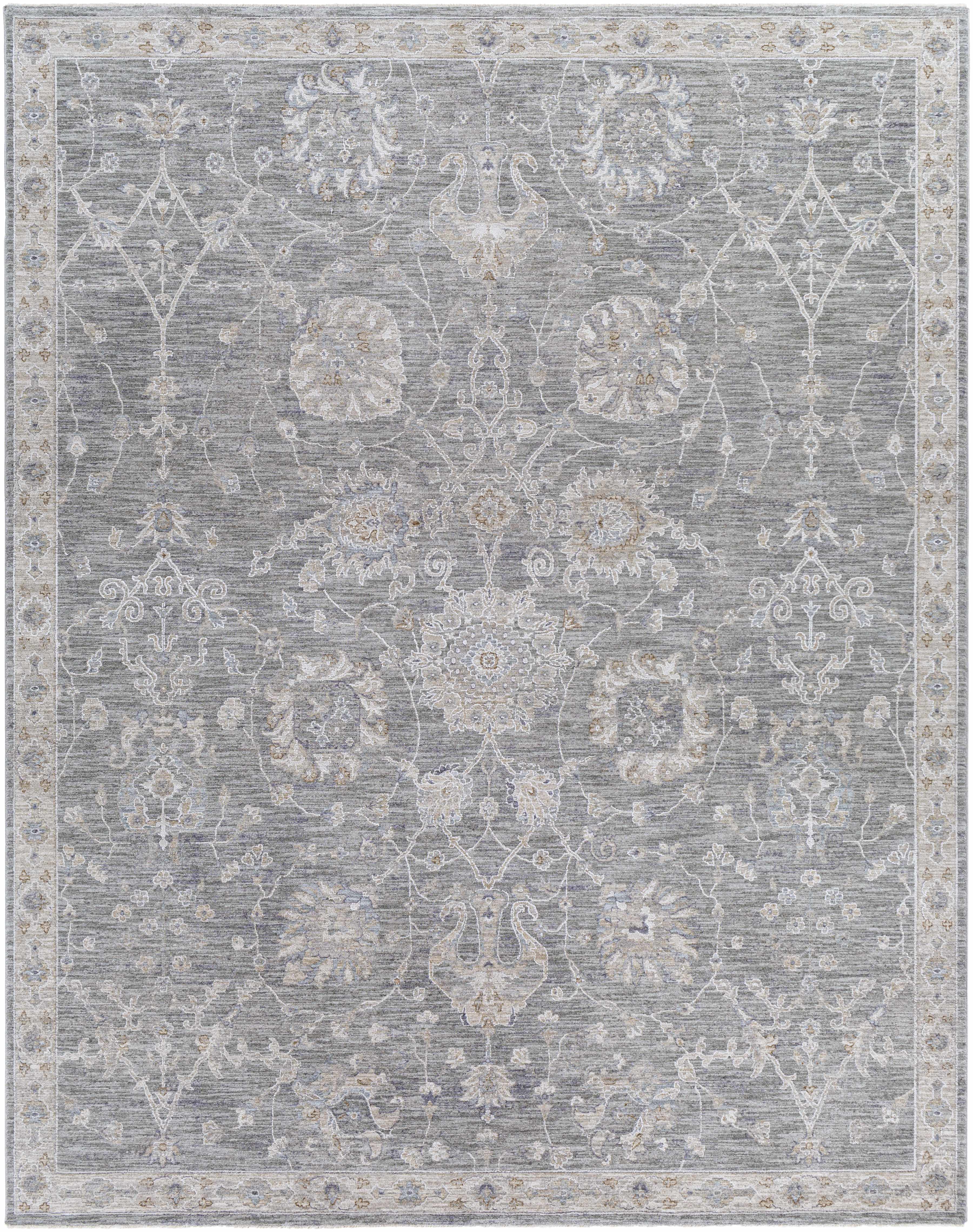 Monterey Gray Persian Rug - Decor Addict, LLC