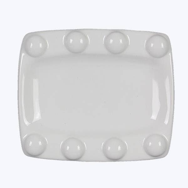 Ceramic Large Hobnail Soap/Trinket Dish General Gifts - Decor Addict, LLC