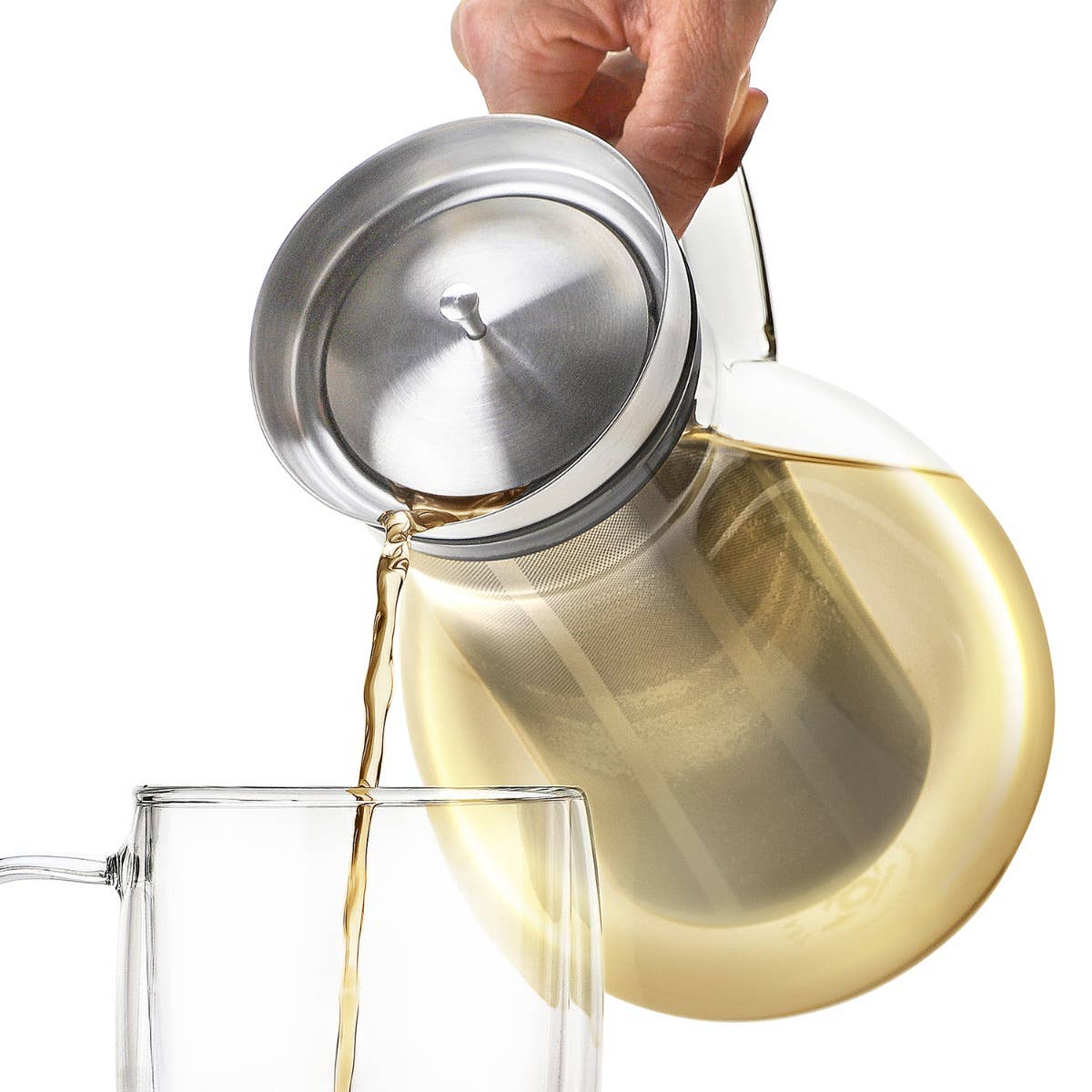 Teabloom Silhouette Multi-Brew Glass Tea Pitcher - Decor Addict, LLC