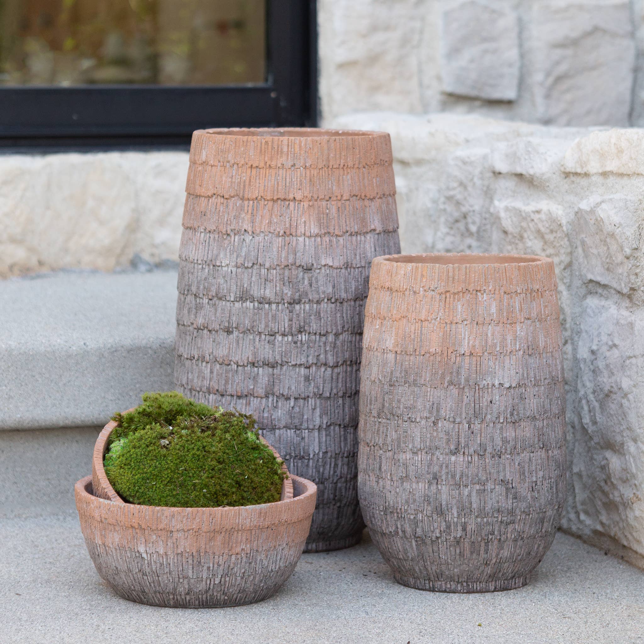 Pompeii Planters -Set 2 - Decor Addict, LLC