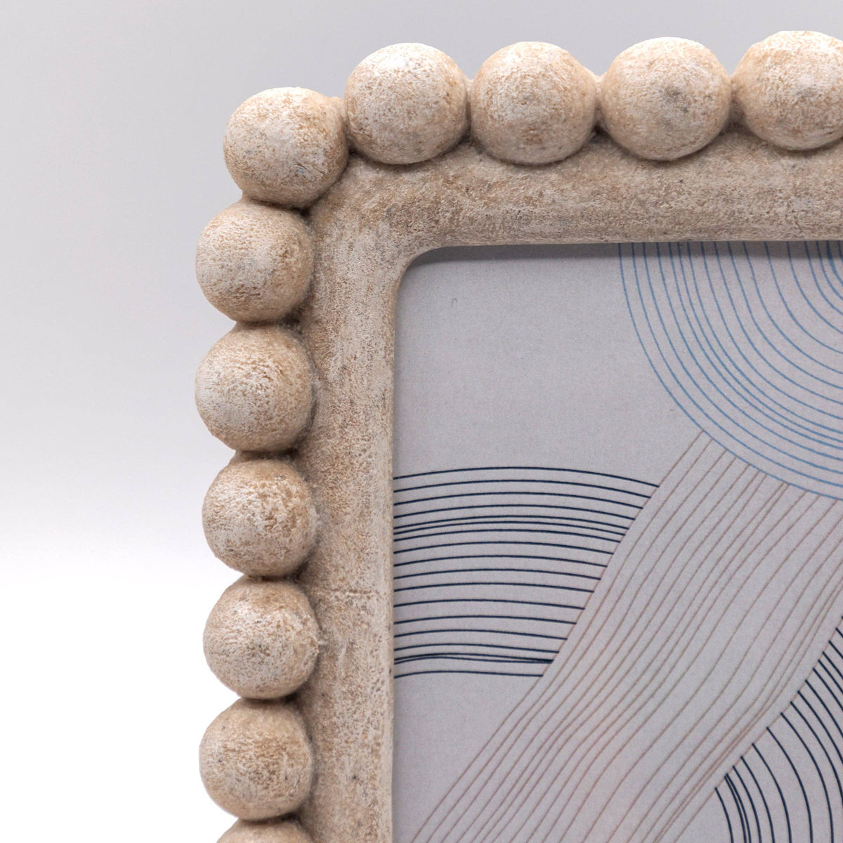 Sandstone Beaded Picture Frame, 4x6