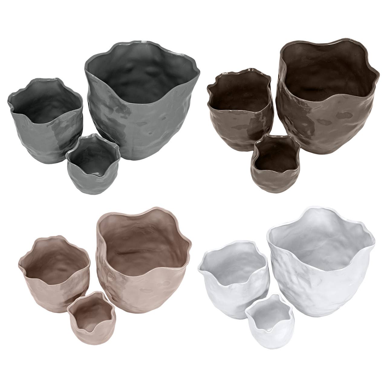 Kasper Vases -Ea Set - Decor Addict, LLC