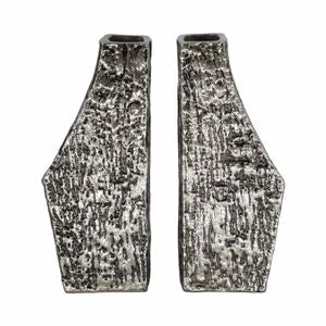 Whittier Metal Bookends, Black (Set of 2)