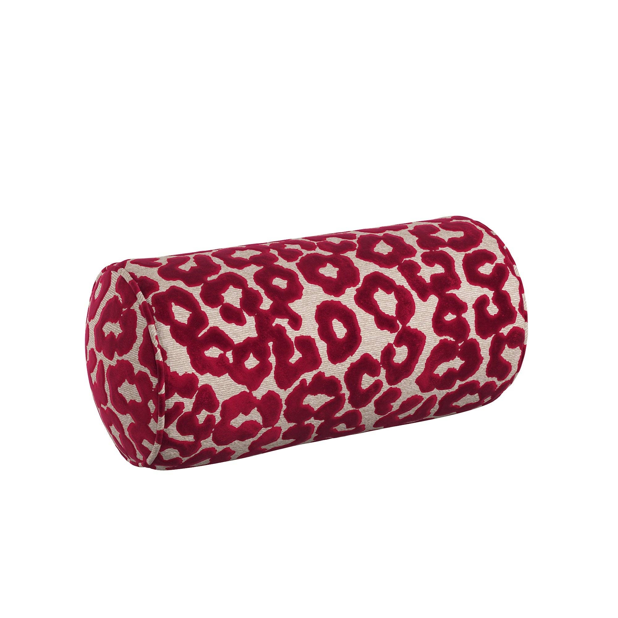 Elvira Neckroll Pillow: Beige - Decor Addict, LLC