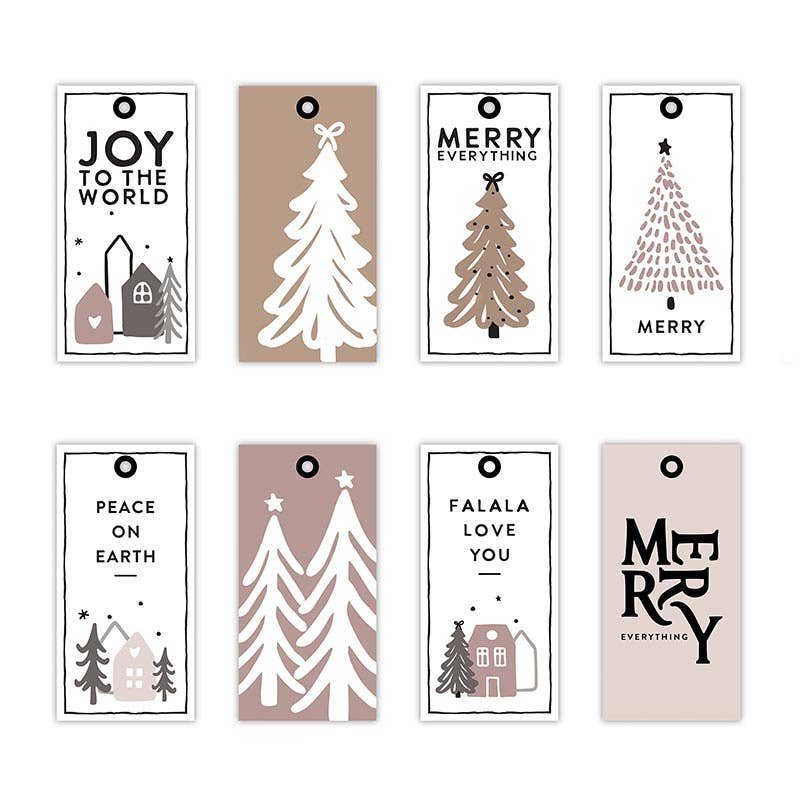 Gift Tag Book - Christmas Village - Decor Addict, LLC