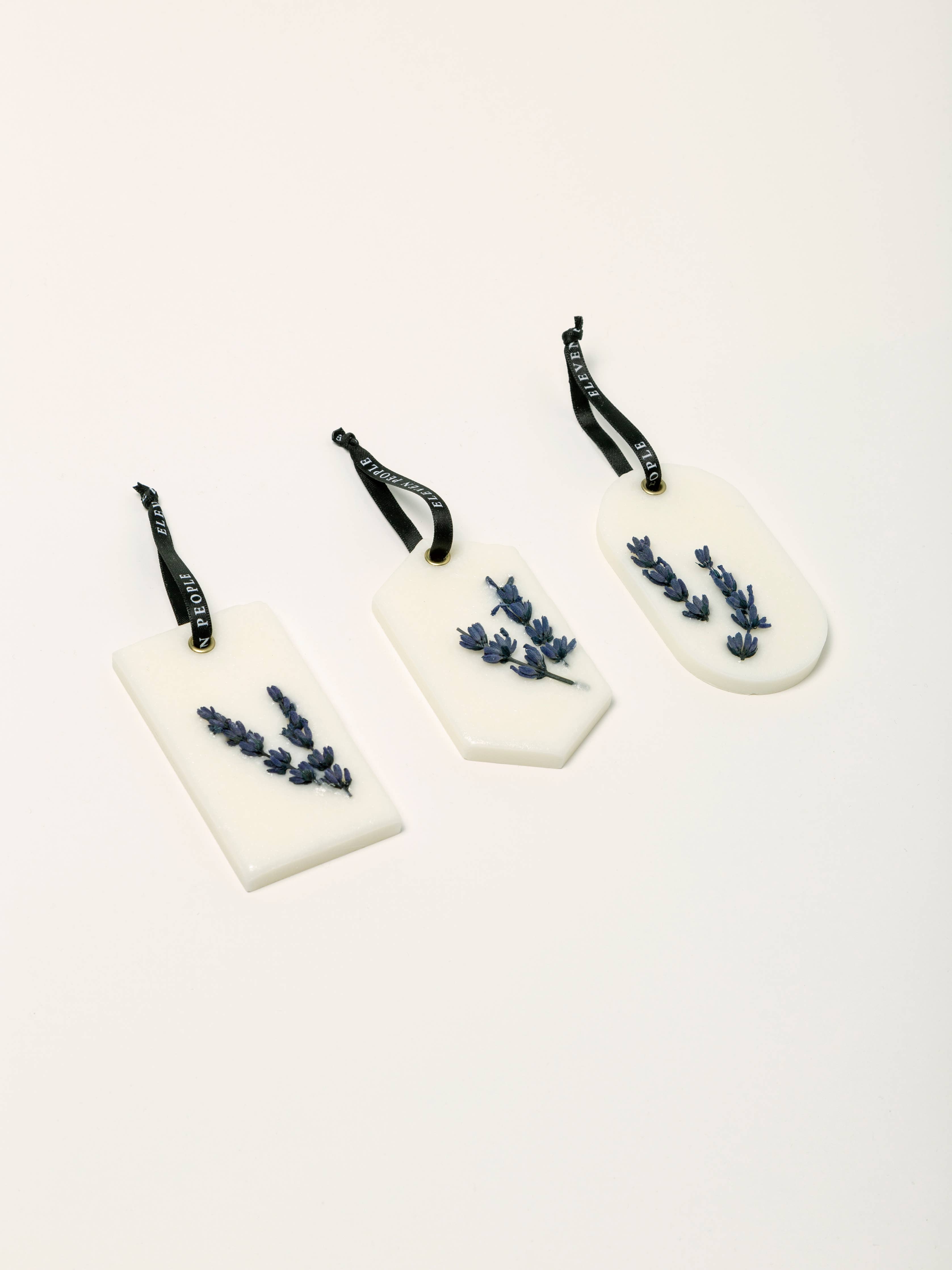 03 Lavender Palo Santo and Saffran. Closet Wax Bar Freshener: Large - Decor Addict, LLC