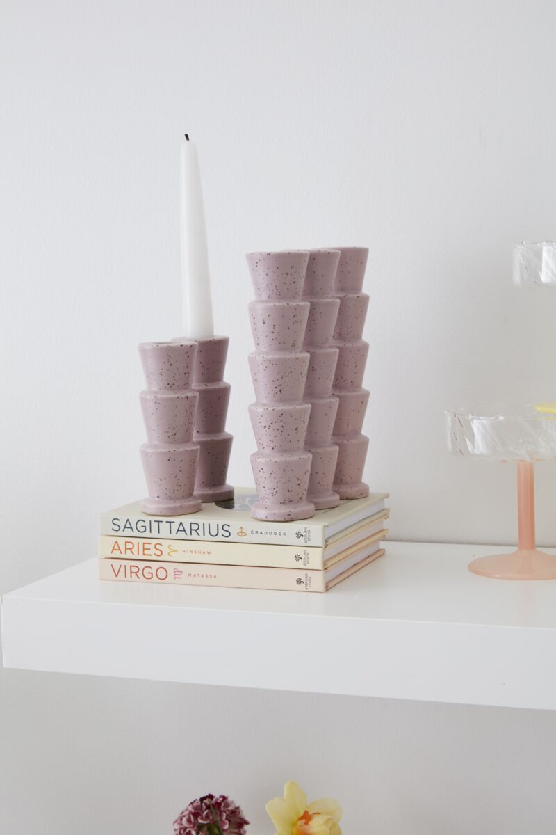 Bryce Candleholder (L) - Decor Addict, LLC