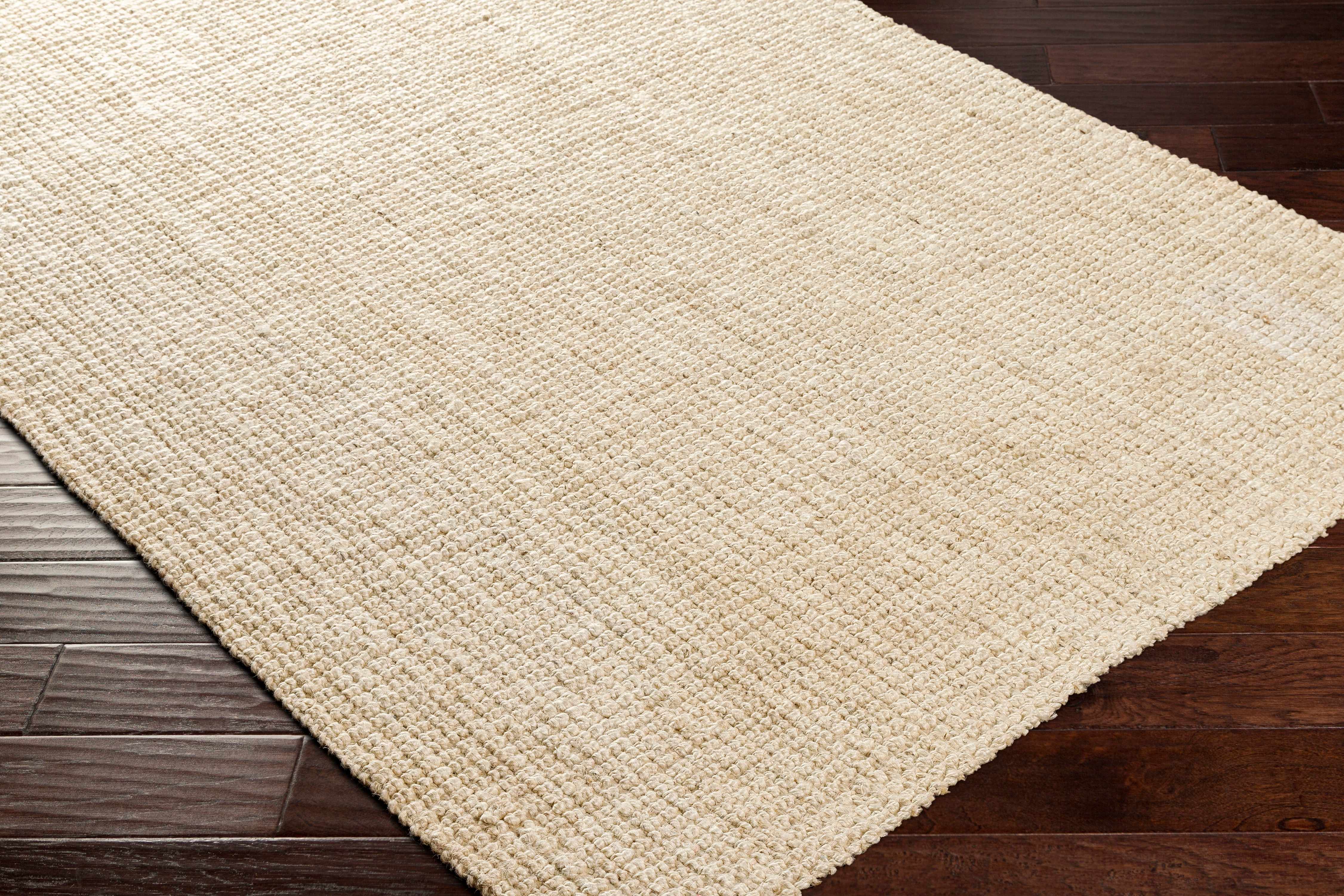 Ambel Cream Jute Rug - Decor Addict, LLC