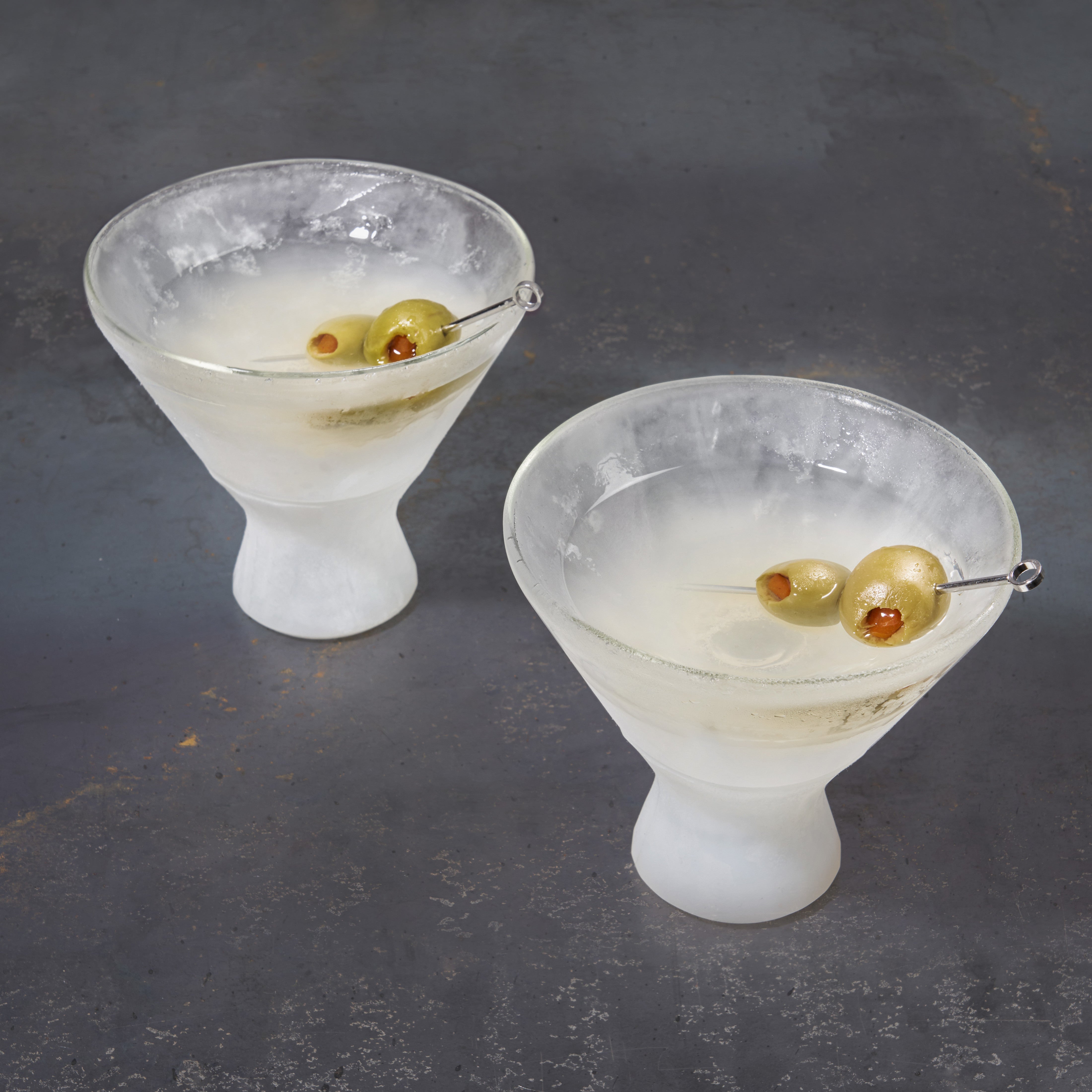 Glass Martini FREEZE™ , Set of 2 - Decor Addict, LLC