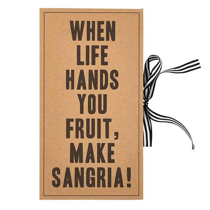 Sangria Kit Book Box - Decor Addict, LLC