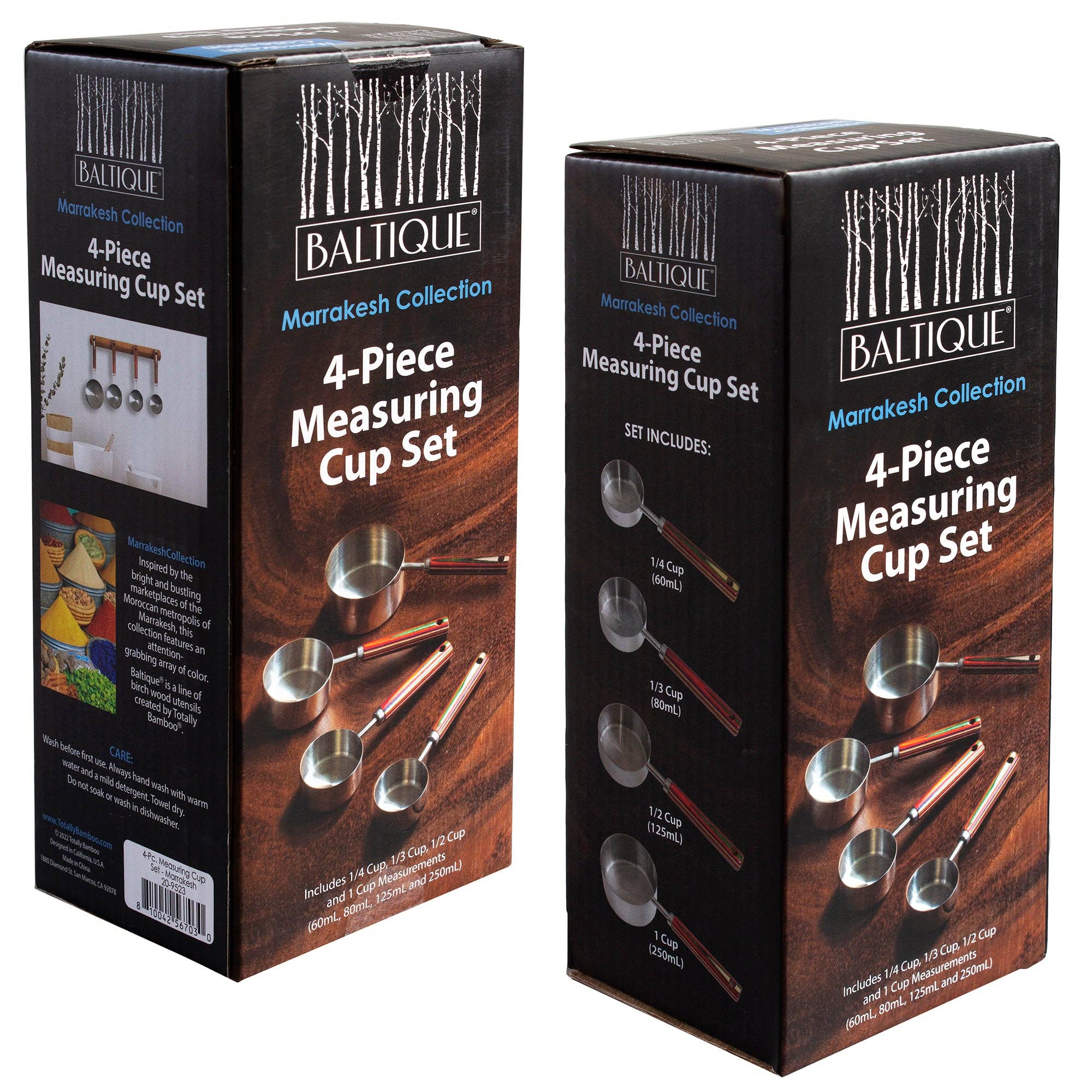 Baltique® Marrakesh Collection 4-Pc. Measuring Cup Set