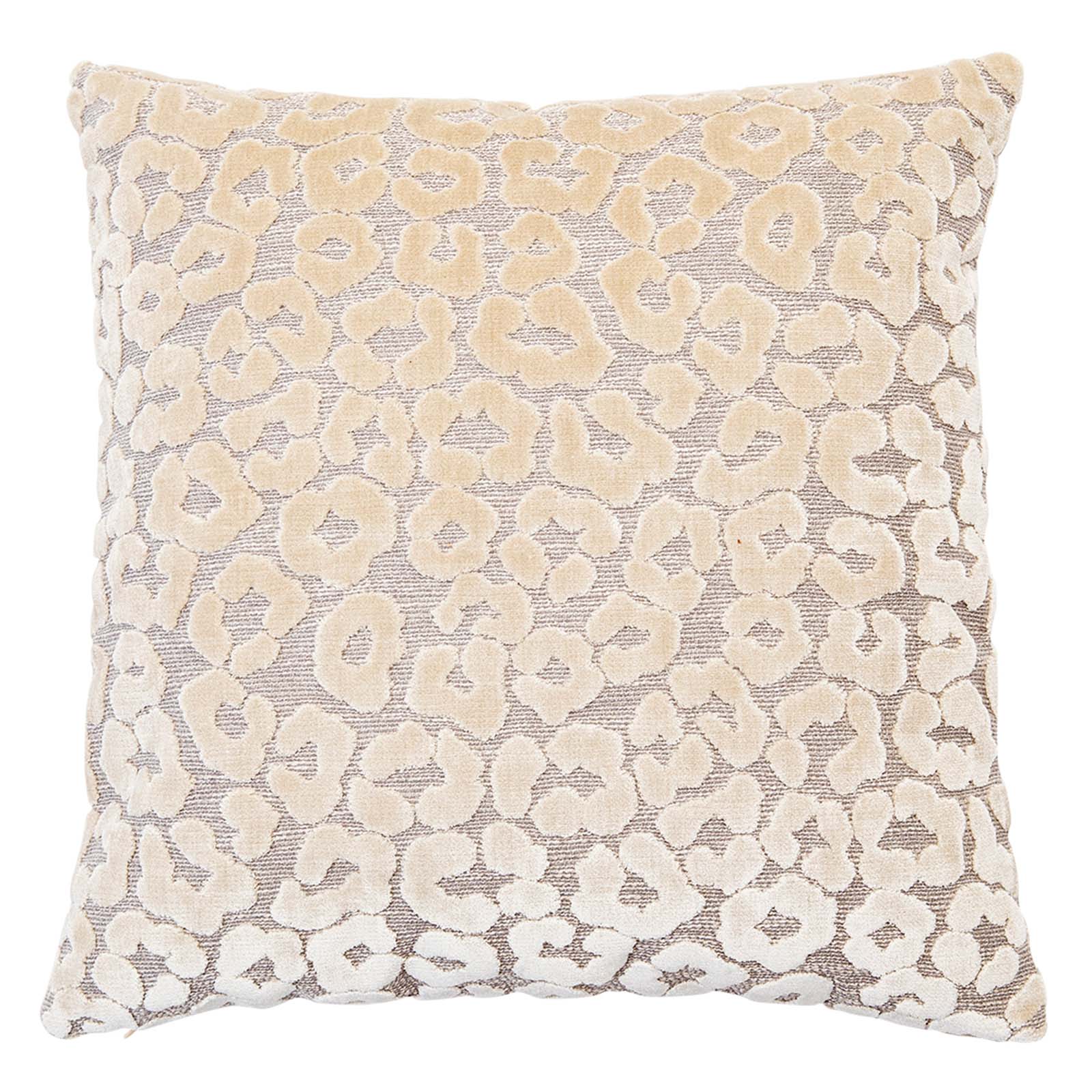 Elvira Throw Pillow: Natural / 26" x 26" - Decor Addict, LLC