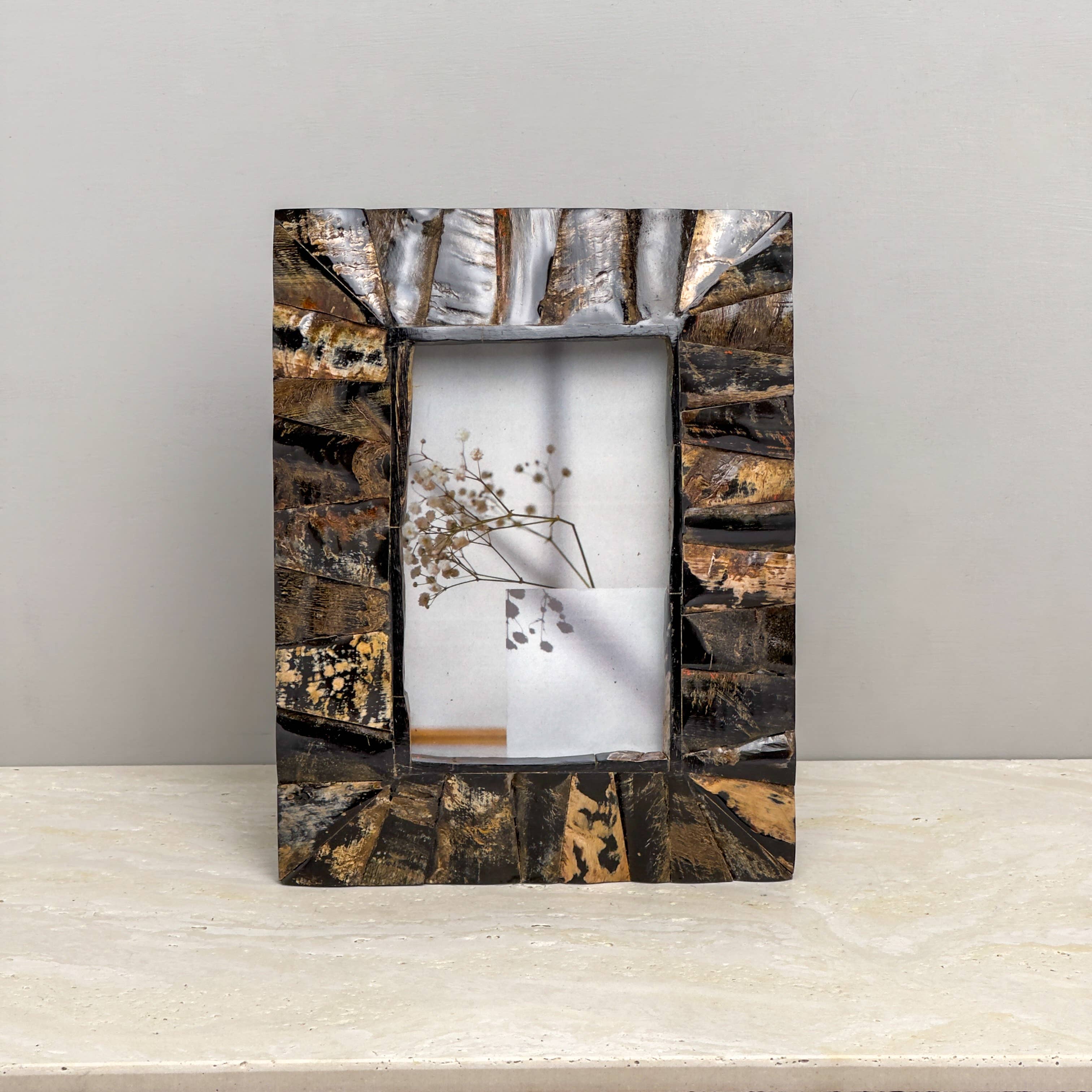 Horn Photo Frame Tapper 4x6 - Decor Addict, LLC