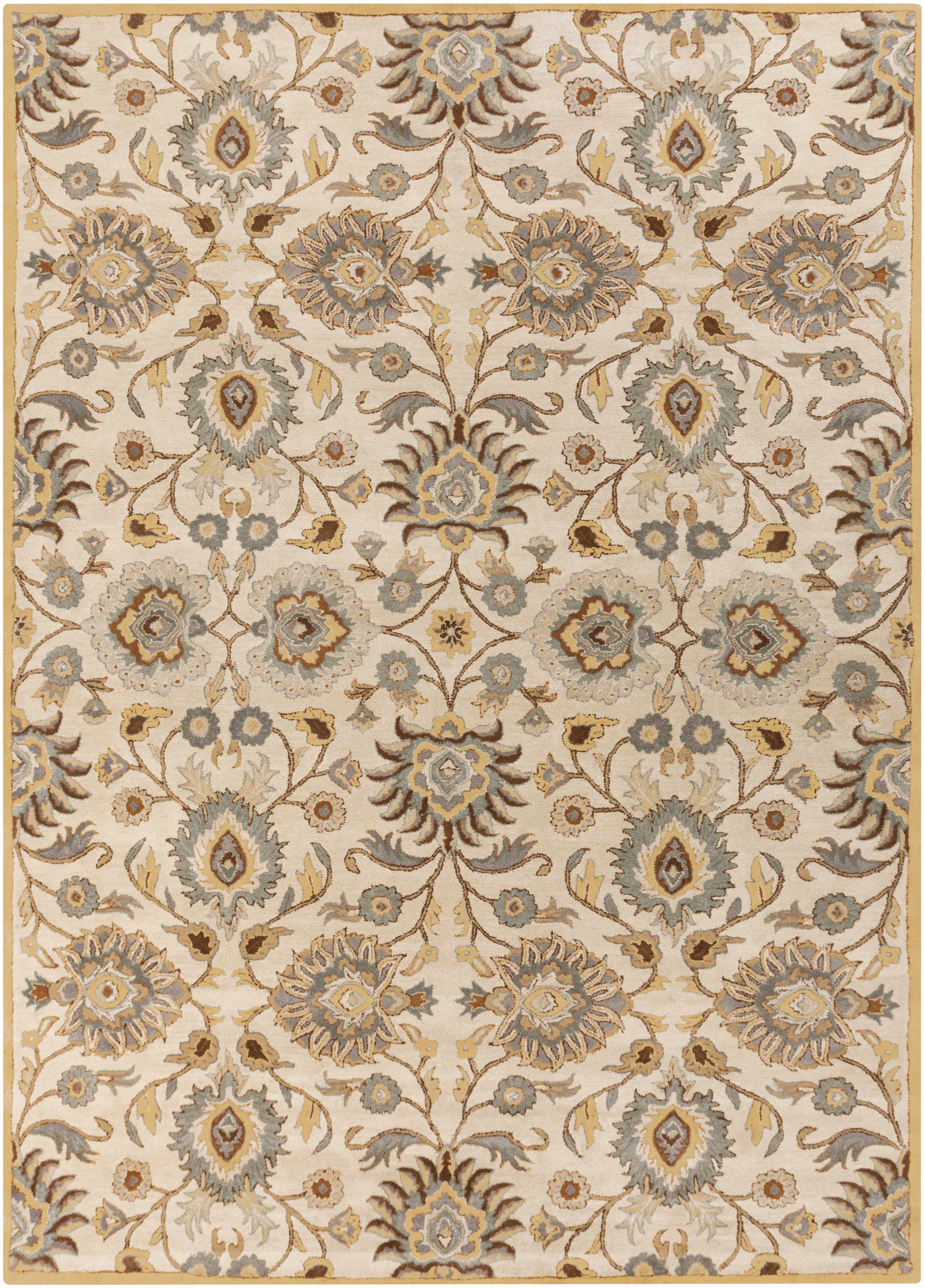 Conesus Hand Tufted Tan 1012 Wool Rug - Decor Addict, LLC