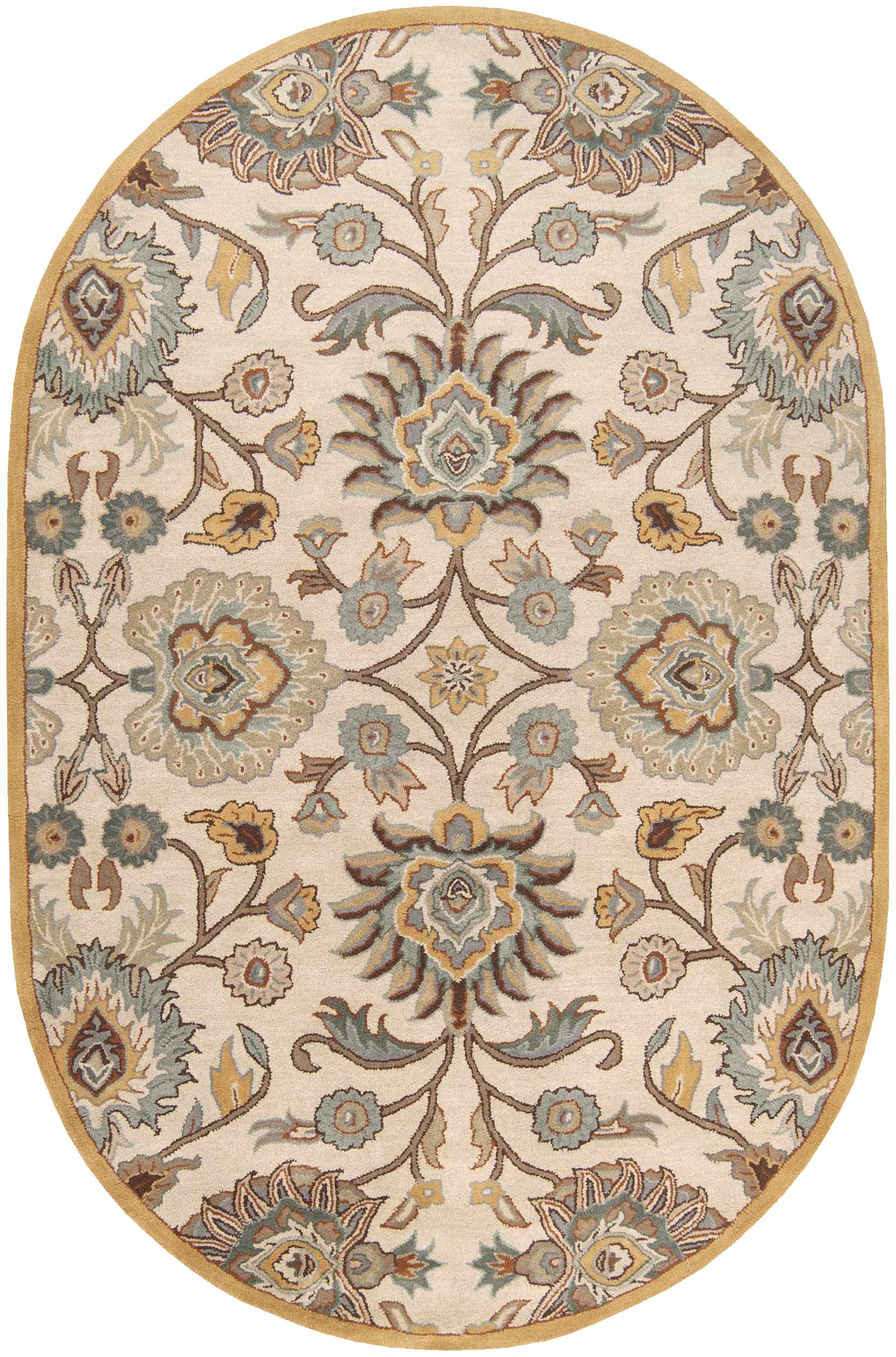 Conesus Hand Tufted Tan 1012 Wool Rug - Decor Addict, LLC