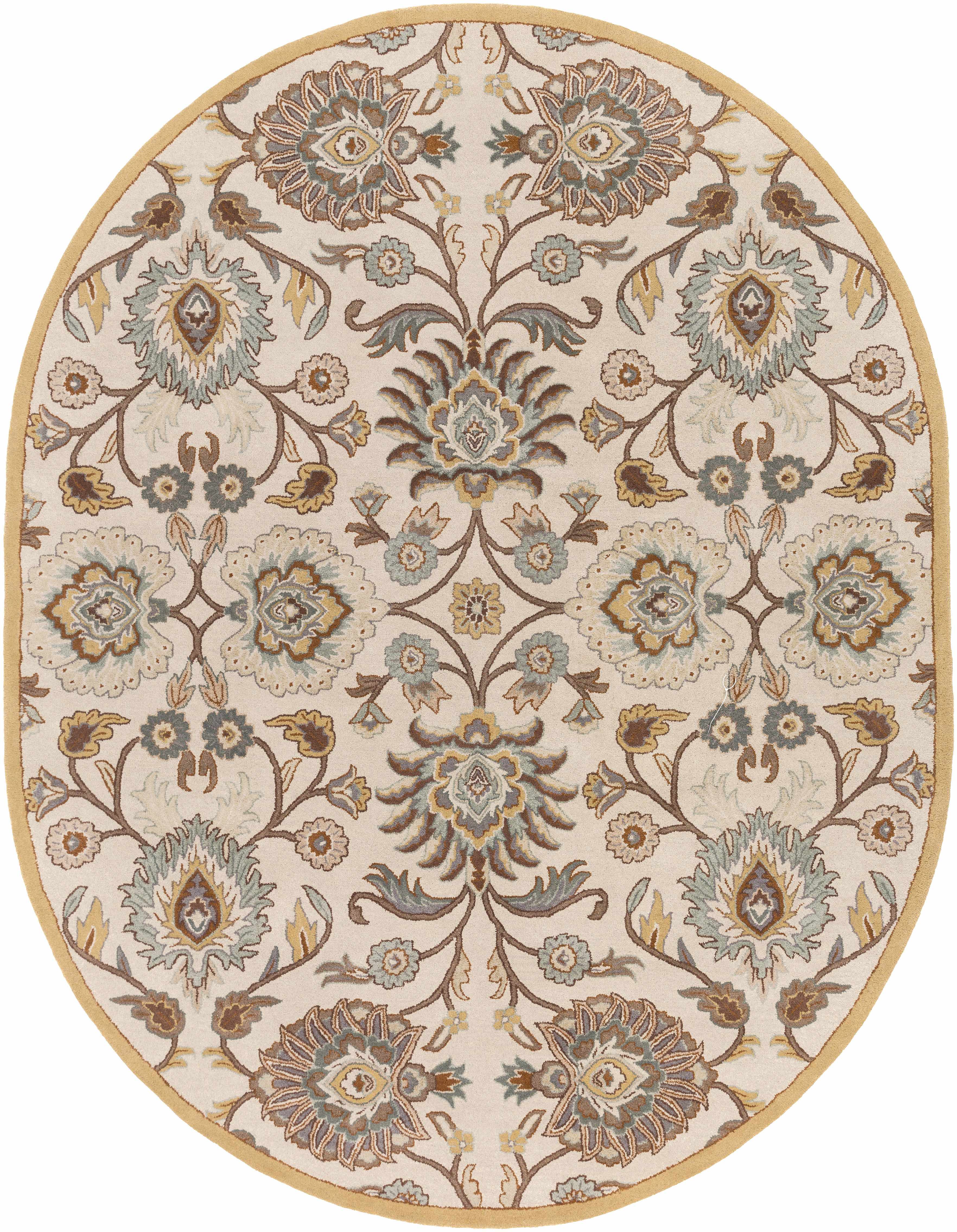 Conesus Hand Tufted Tan 1012 Wool Rug - Decor Addict, LLC