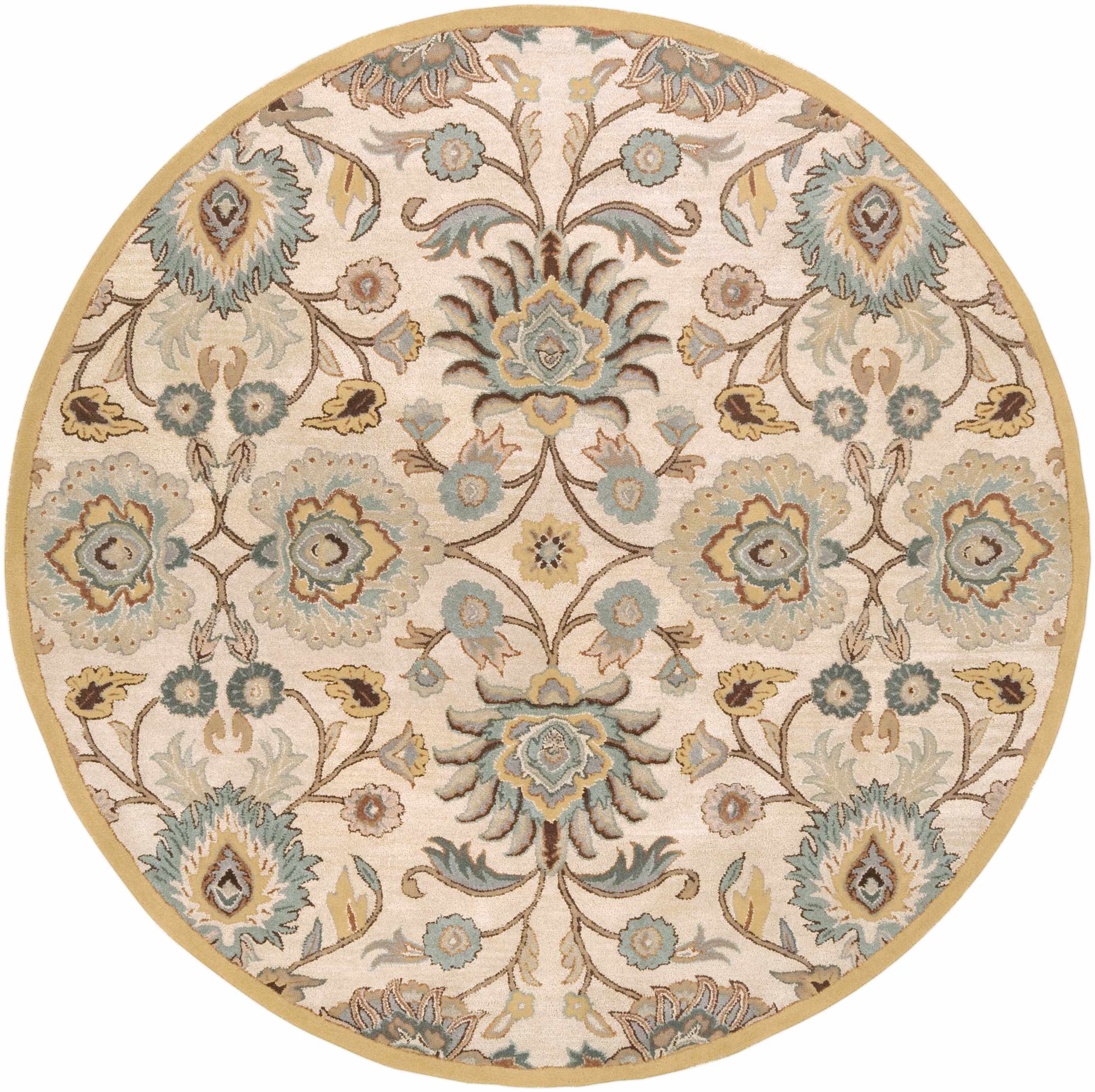 Conesus Hand Tufted Tan 1012 Wool Rug - Decor Addict, LLC