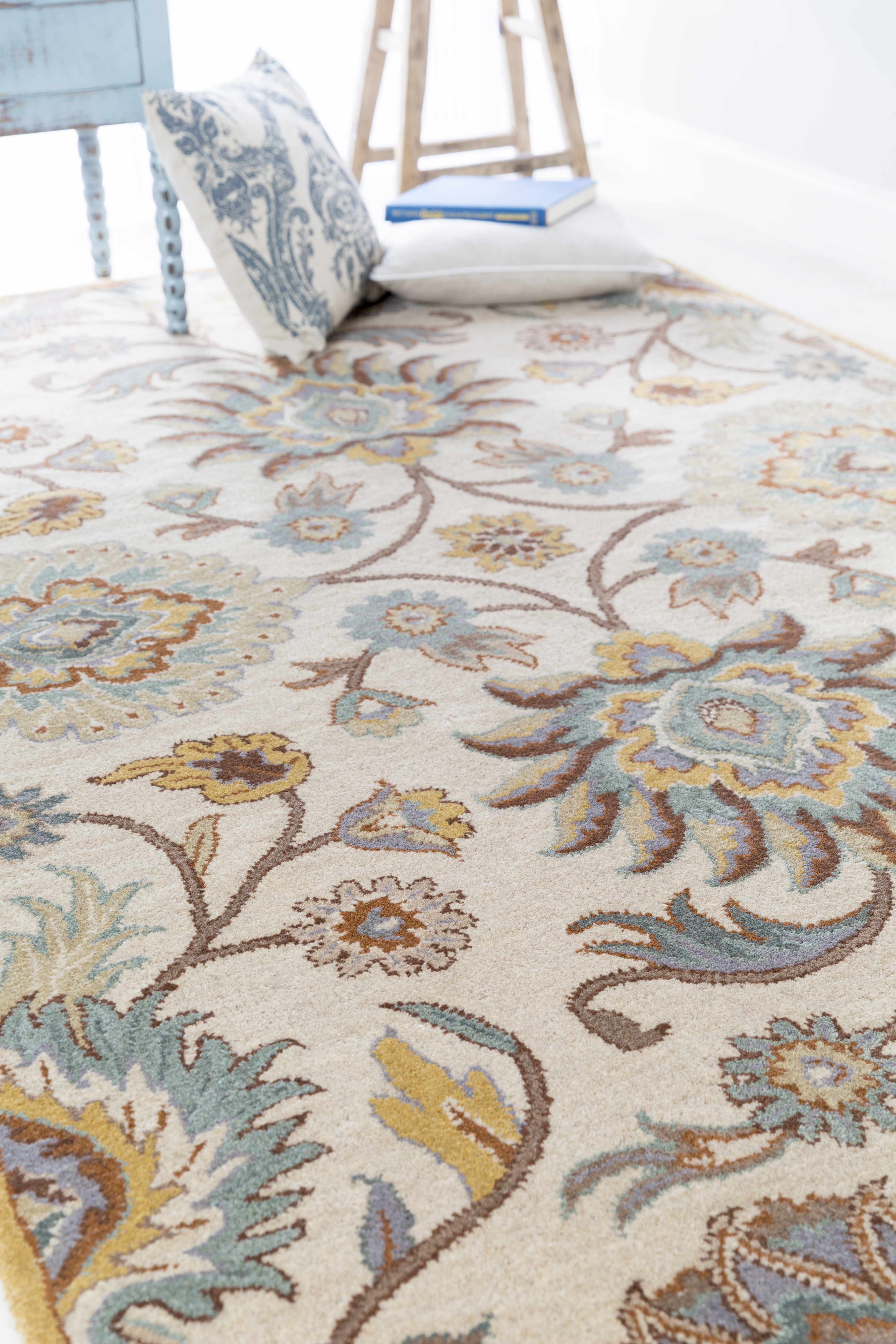 Conesus Hand Tufted Tan 1012 Wool Rug - Decor Addict, LLC