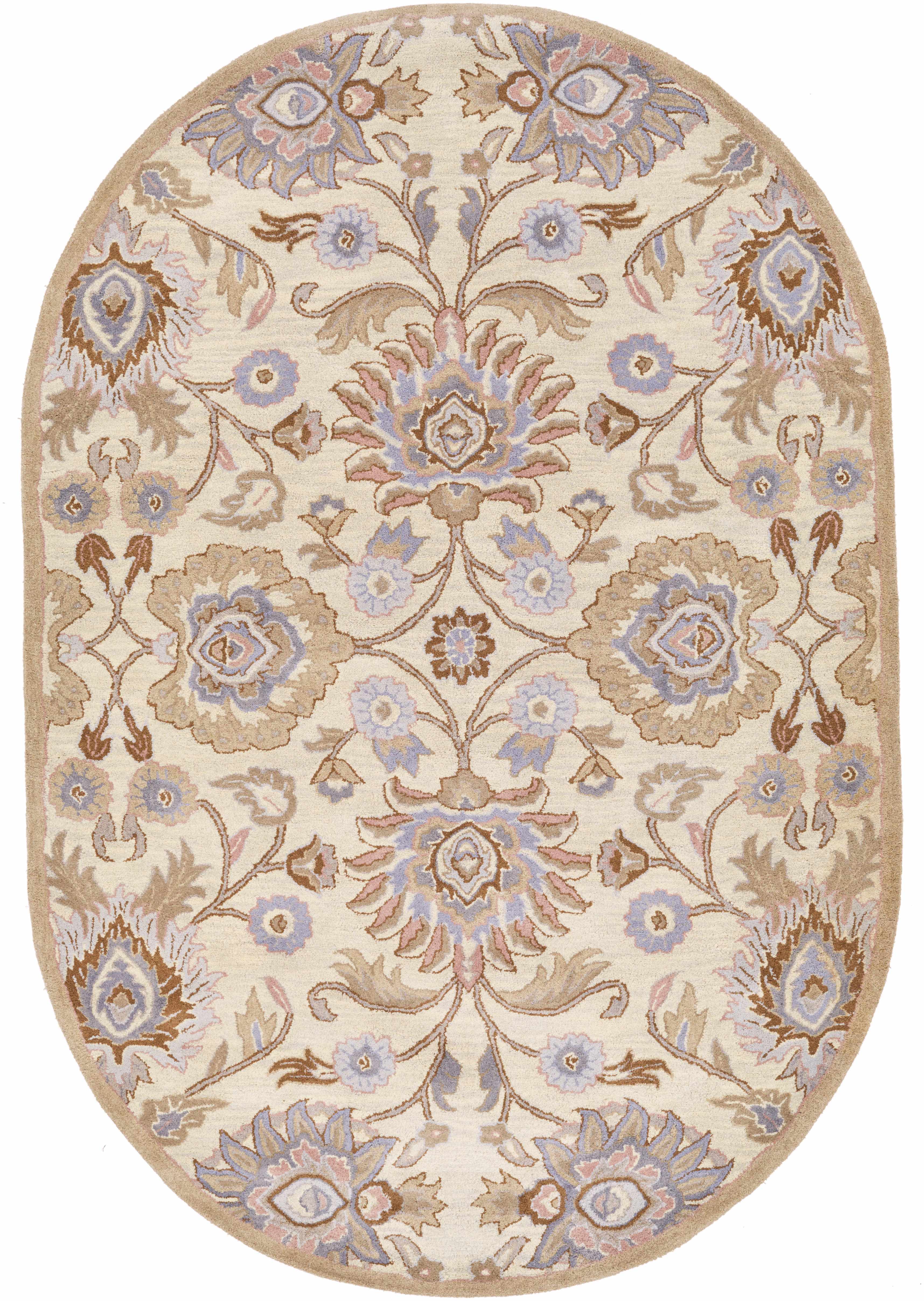 Conesus Hand Tufted Ivory 1109 Wool Rug - Decor Addict, LLC