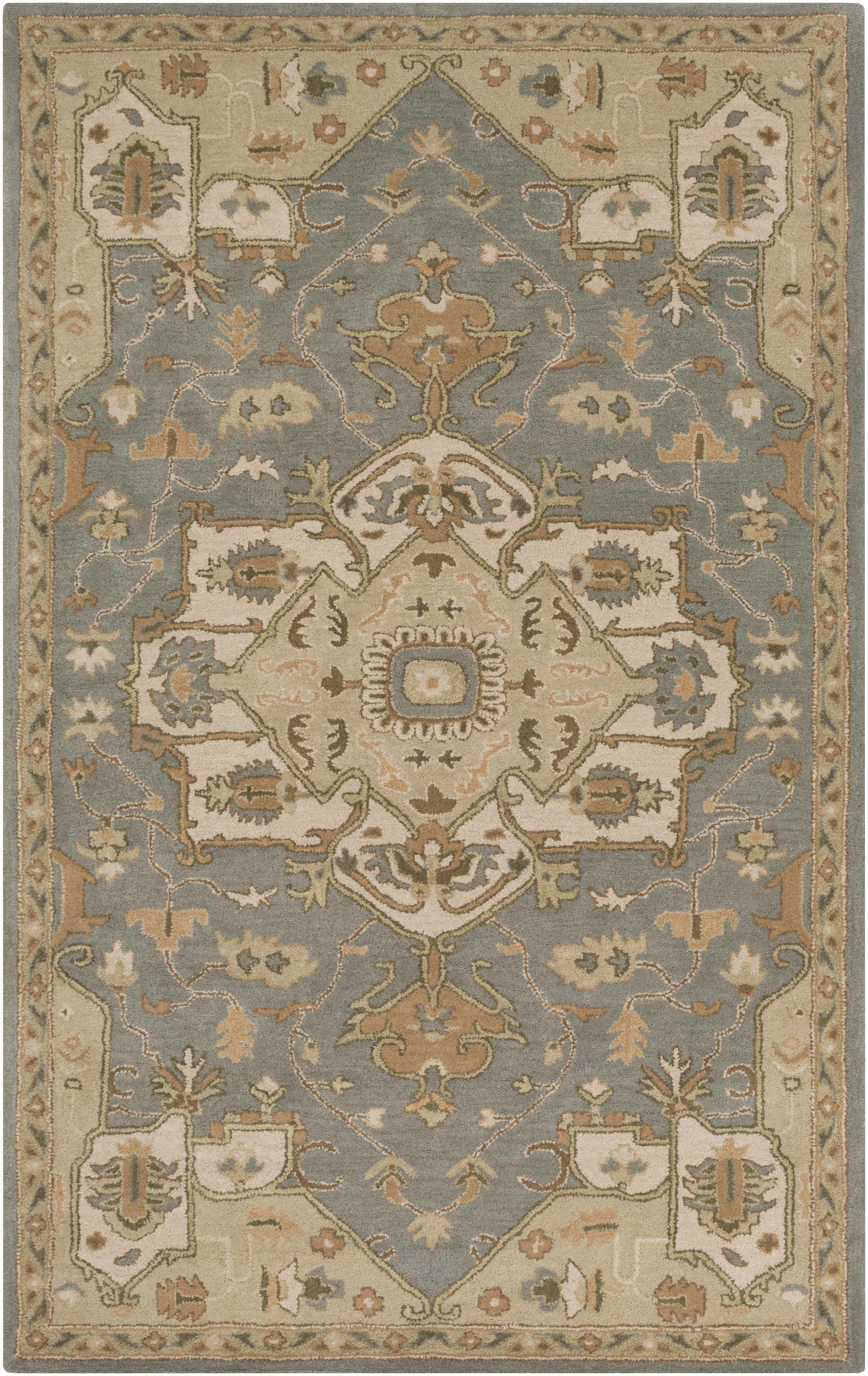 Broomfield Gray 1144 Wool Area Rug - Decor Addict, LLC