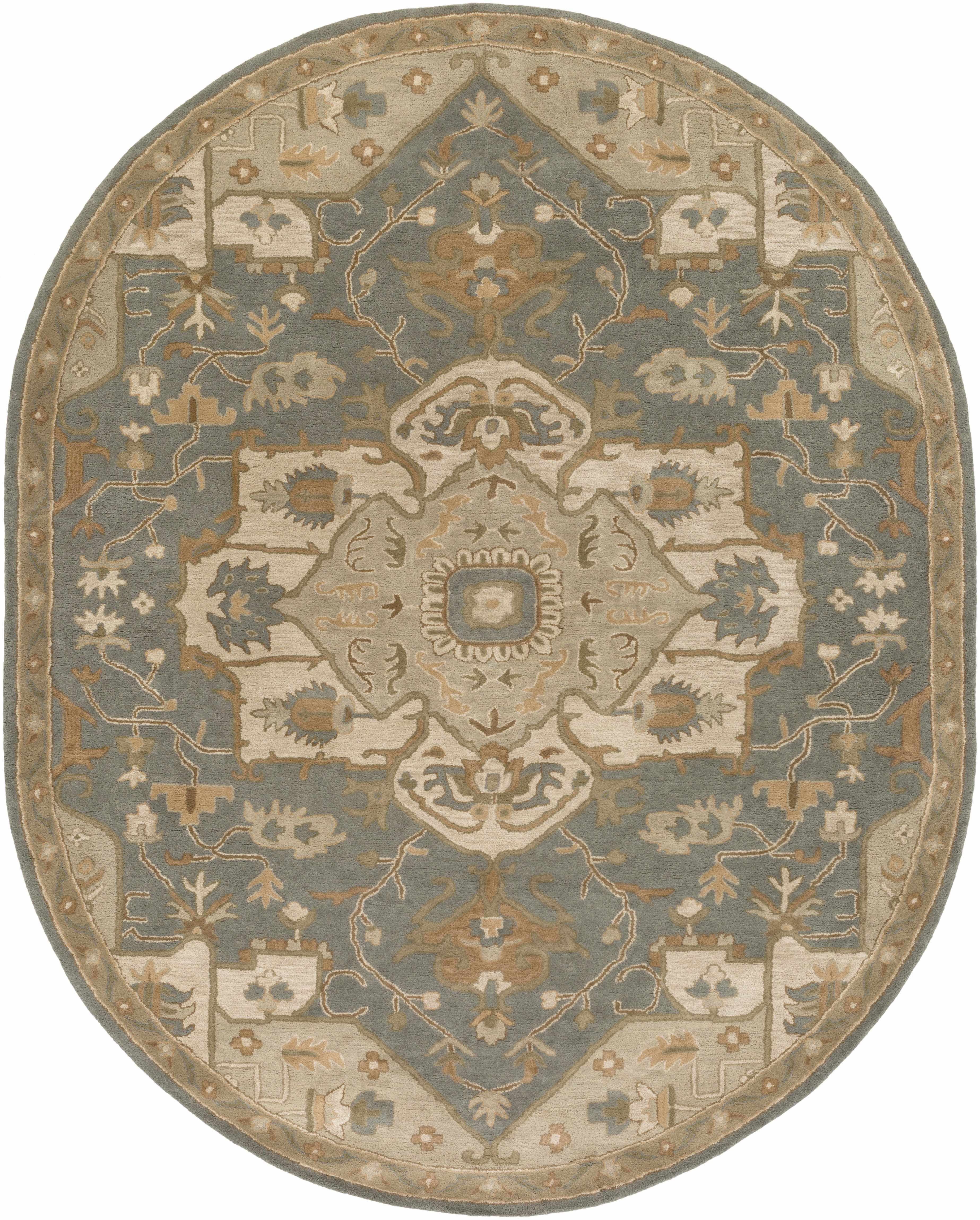 Broomfield Gray 1144 Wool Area Rug - Decor Addict, LLC