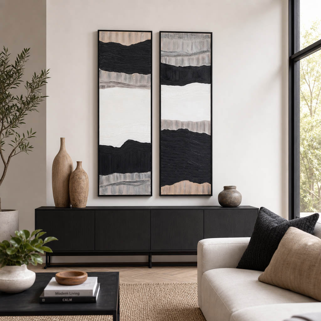 Bramport Black Wall Art, Set of 2 view 2