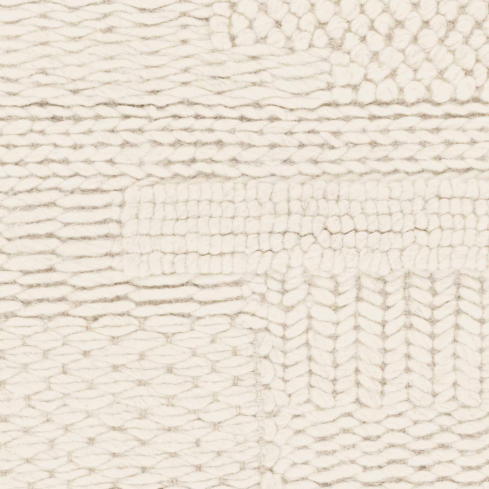 Cypress Cream Textured Wool Rug - Decor Addict, LLC