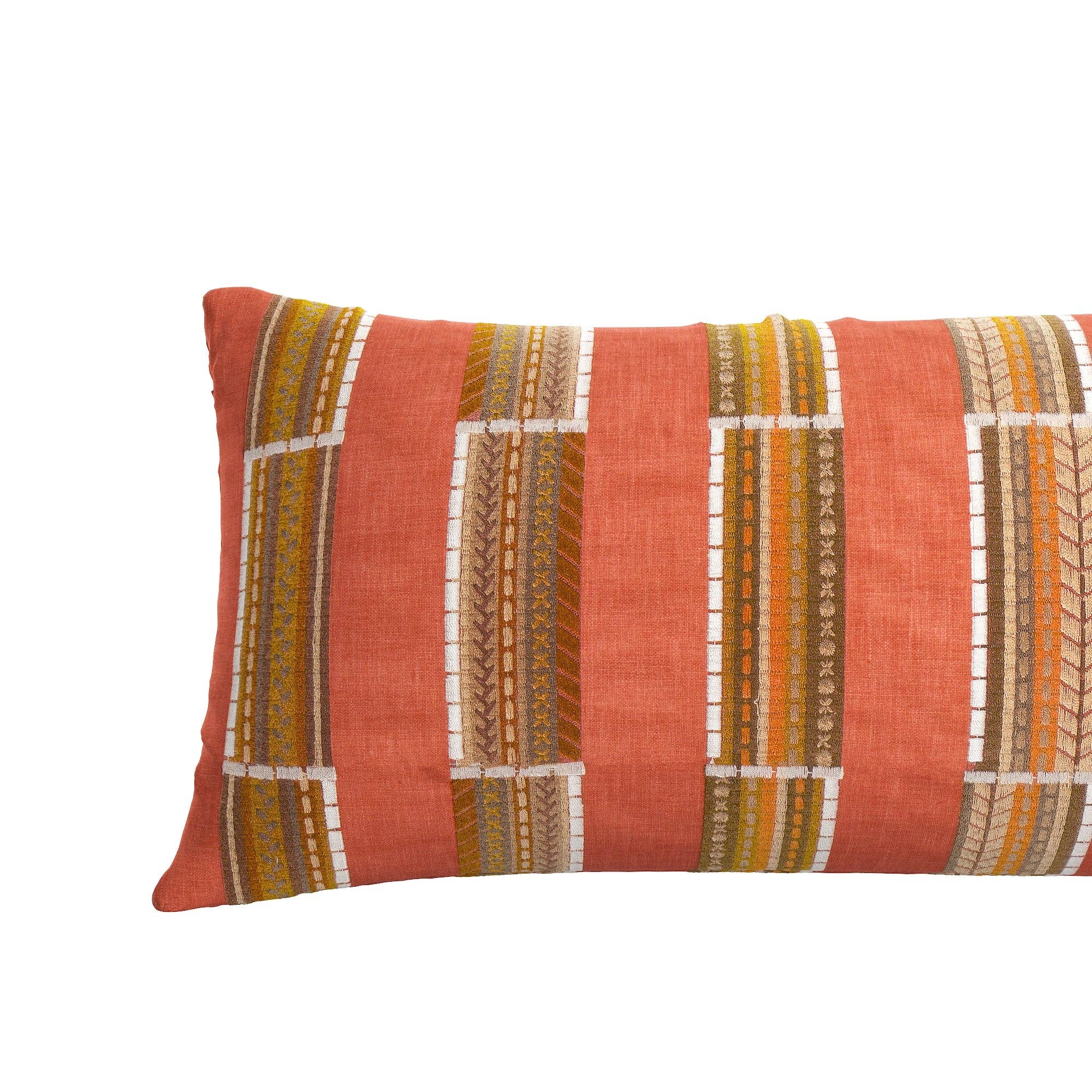 Totnes Lumbar Pillow: Mission / 12" x 18" - Decor Addict, LLC