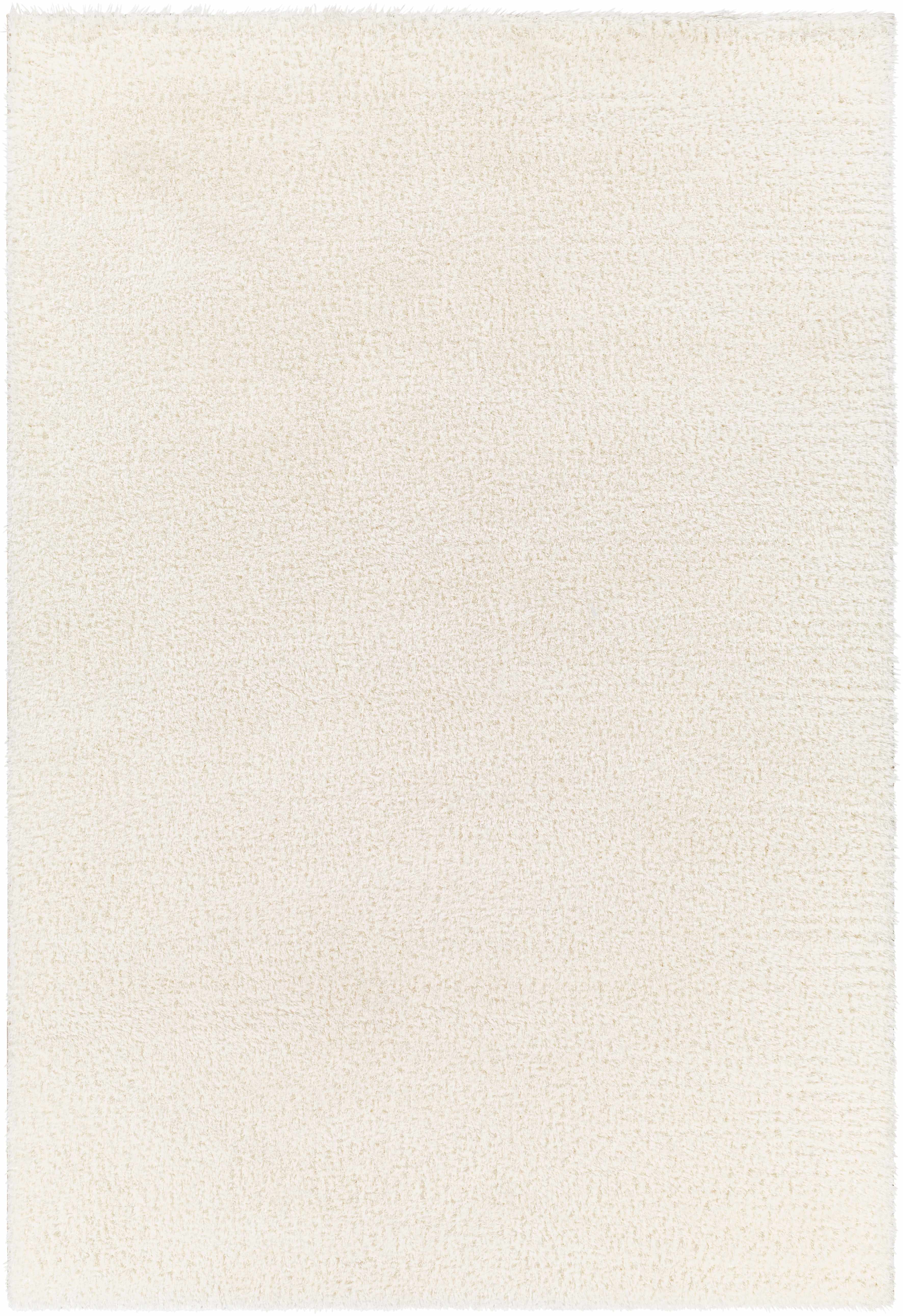 Heavenly Solid Cream Plush Rug - Decor Addict, LLC