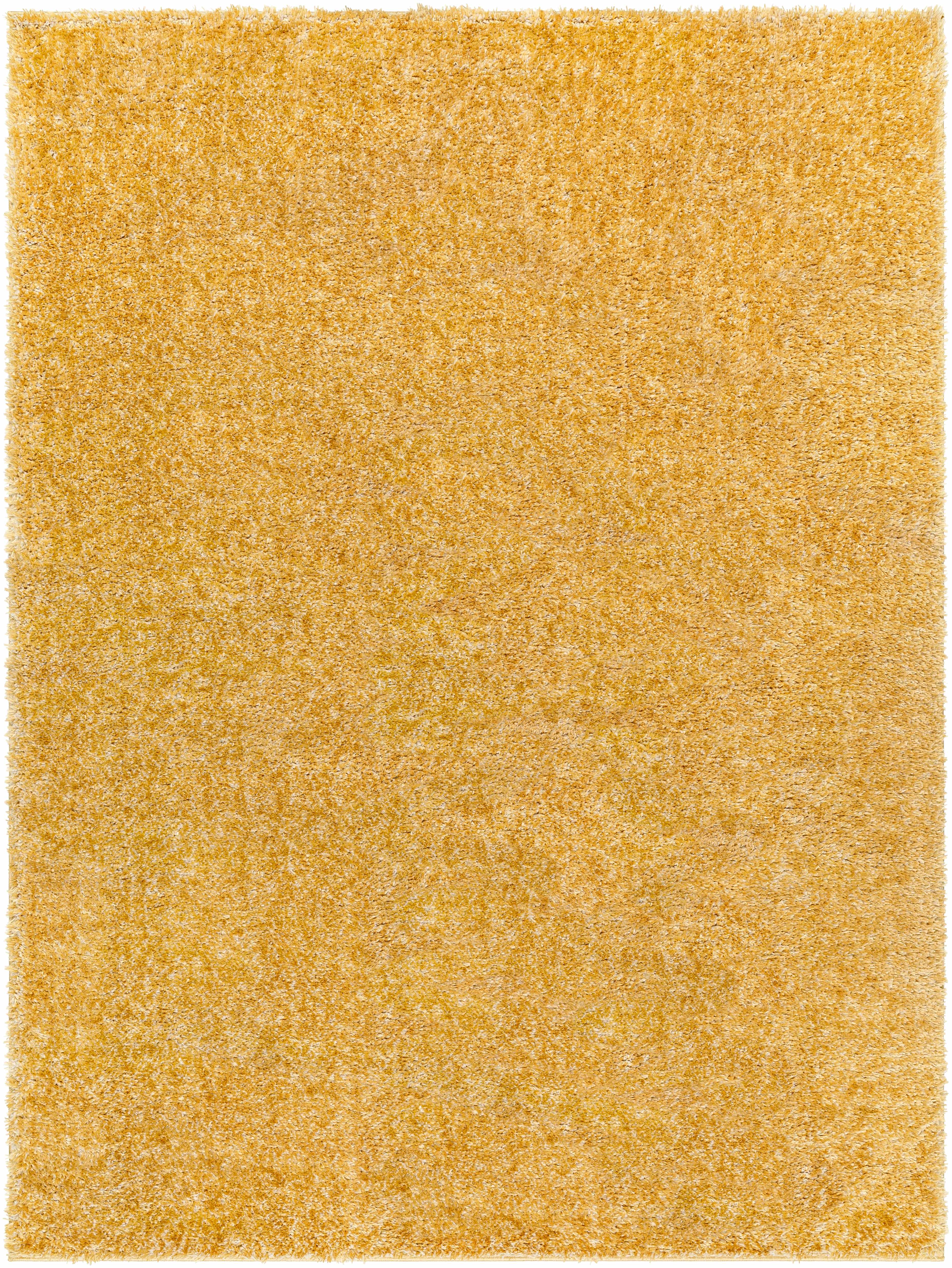Heavenly Solid Mustard Plush Rug - Decor Addict, LLC