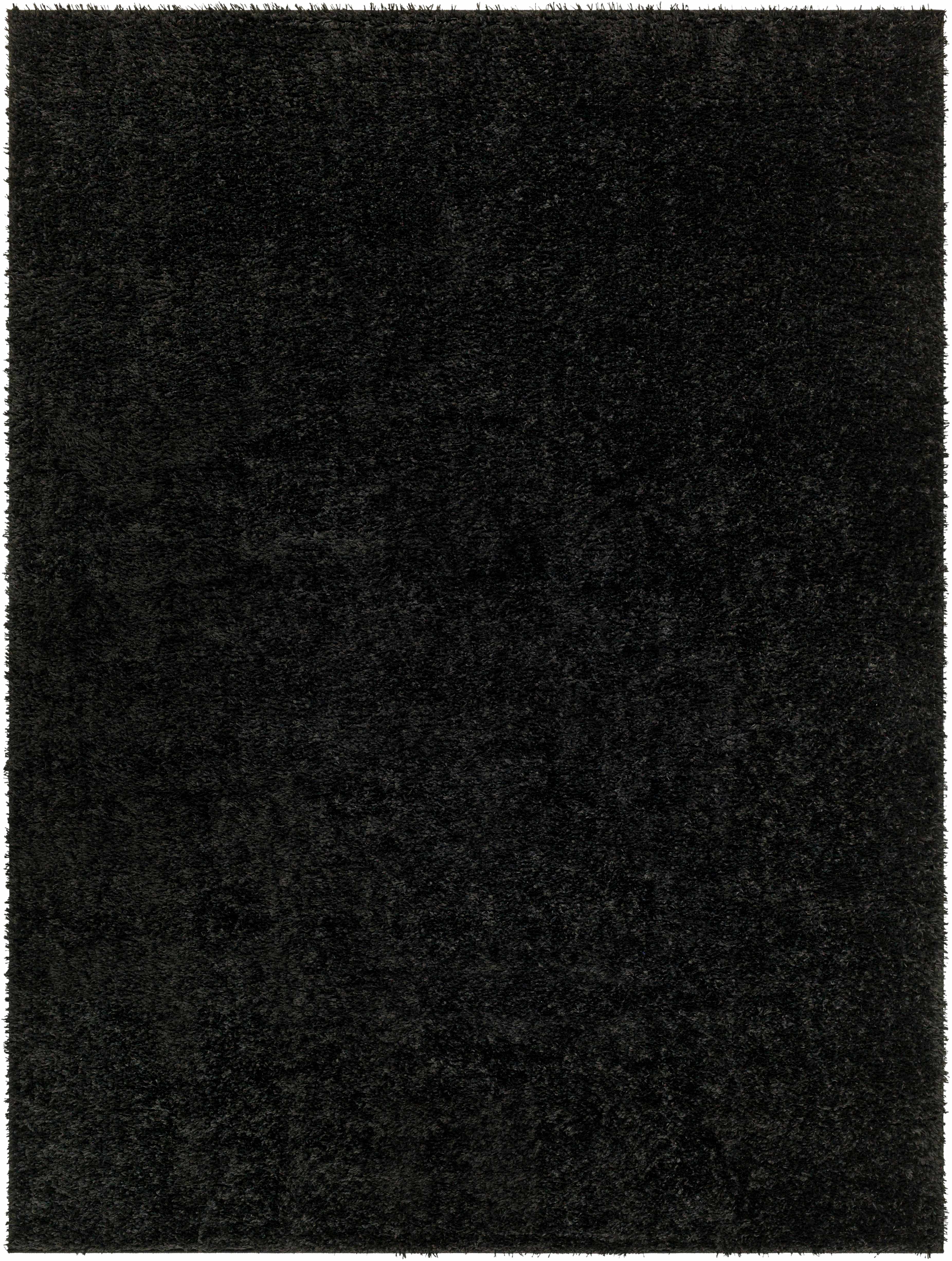Heavenly Solid Black Plush Rug - Decor Addict, LLC