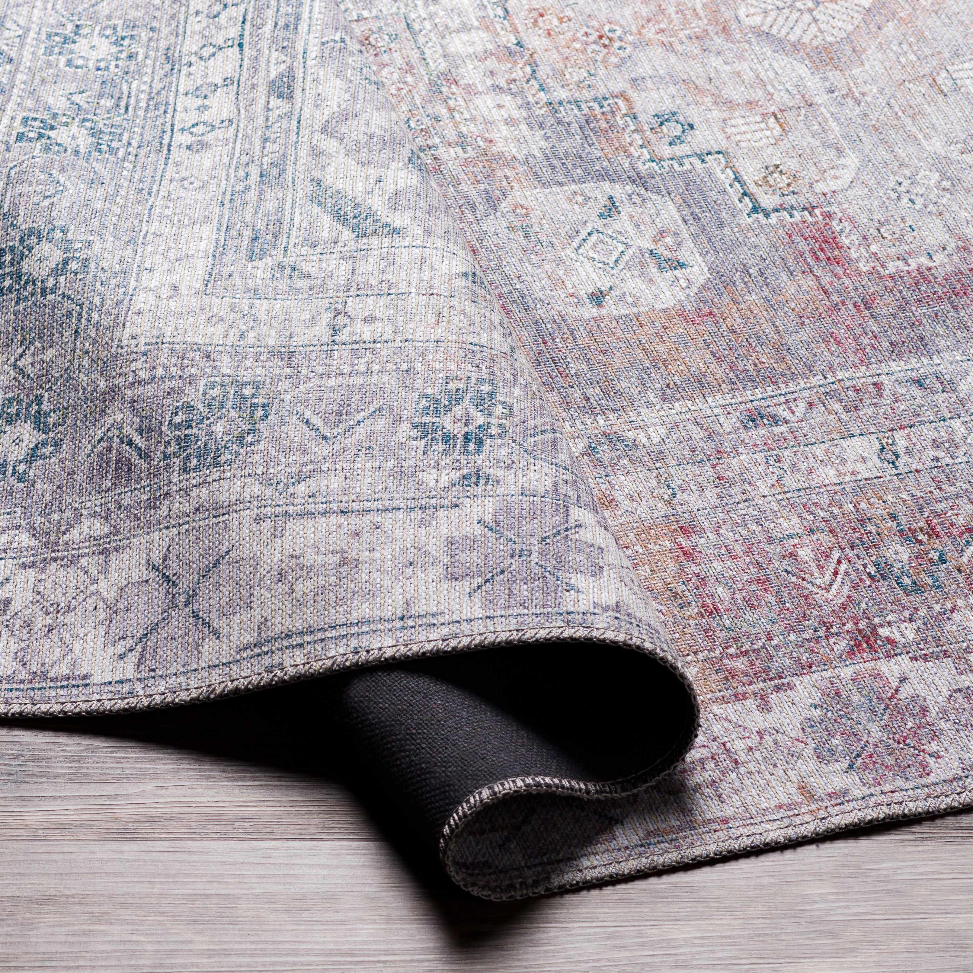 Baltinglass Brown Washable Area Rug - Decor Addict, LLC