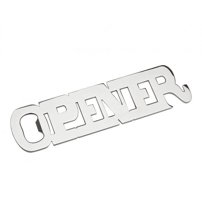 Opener Bottle Opener Magnetic: Nickelplate - Decor Addict, LLC