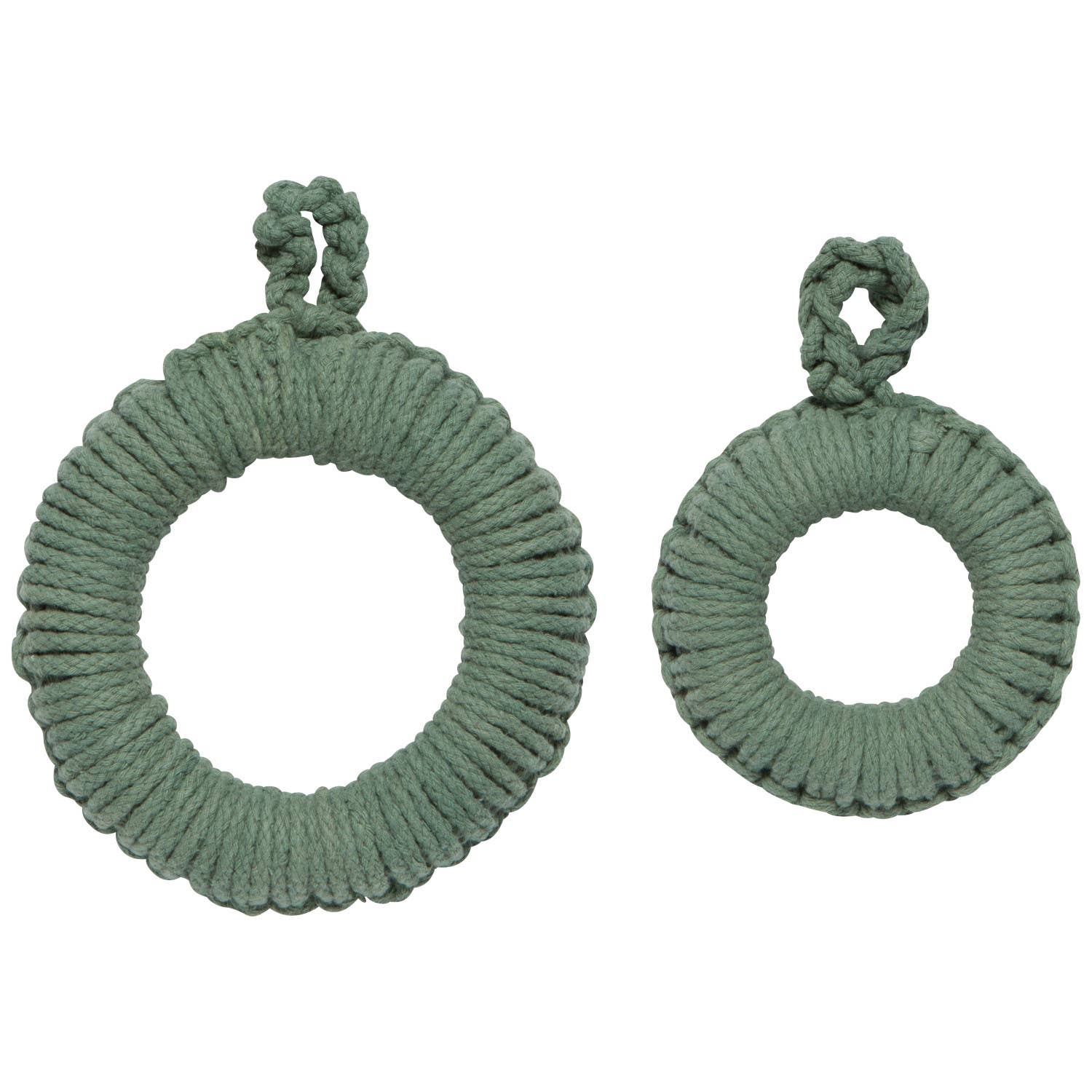 Heirloom Jade Green Orb Trivets Set of 2 - Decor Addict, LLC