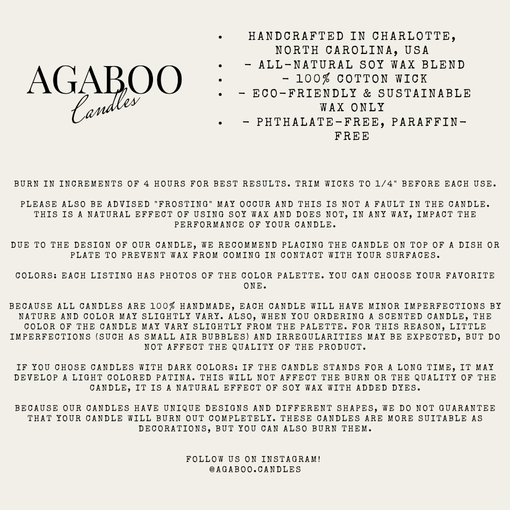 Unique Diamond Shape Candle 5.75x2.5in - Shaped: Clear / Bamboo & Coconut - Decor Addict, LLC