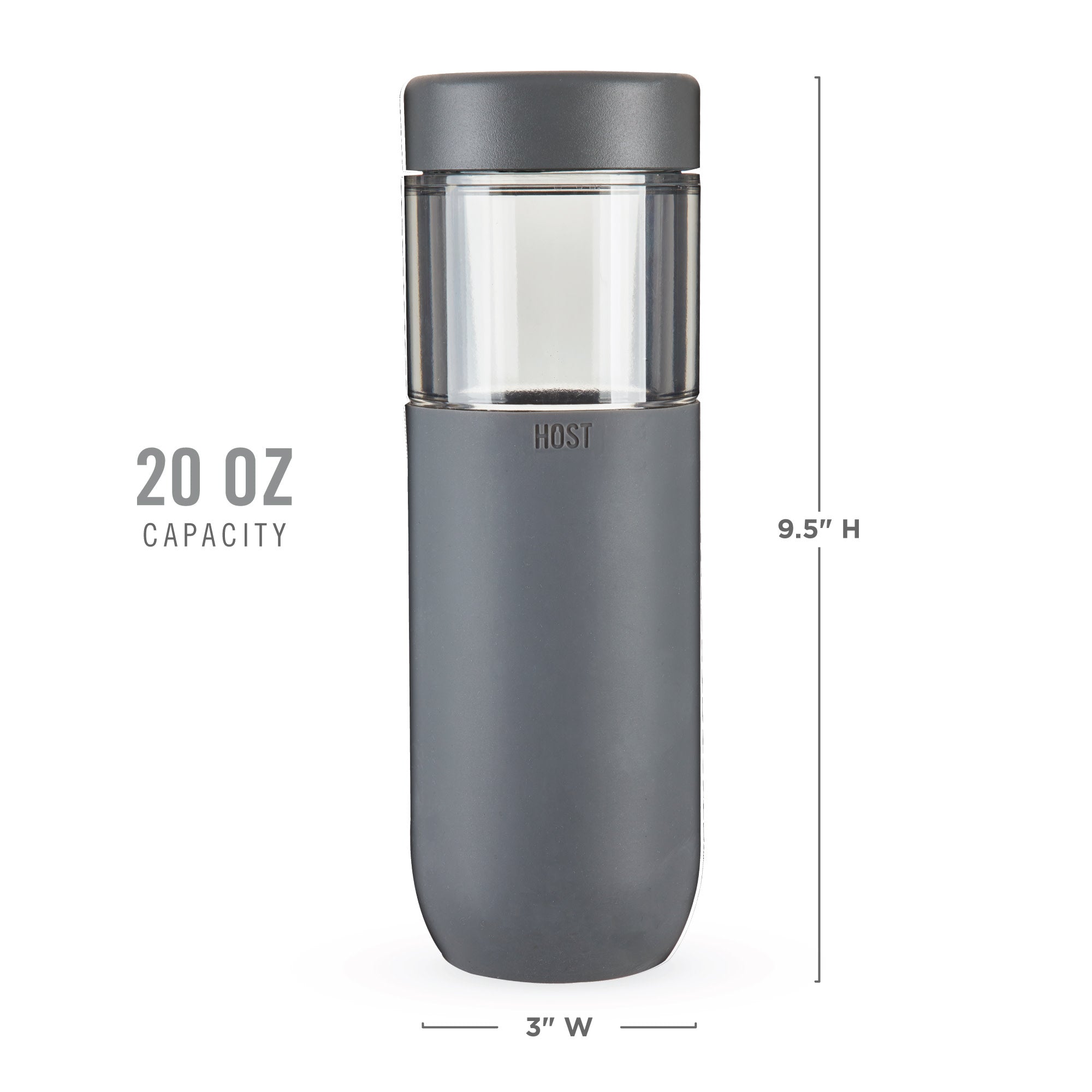 FREEZE™ Bottle in Gray - Decor Addict, LLC