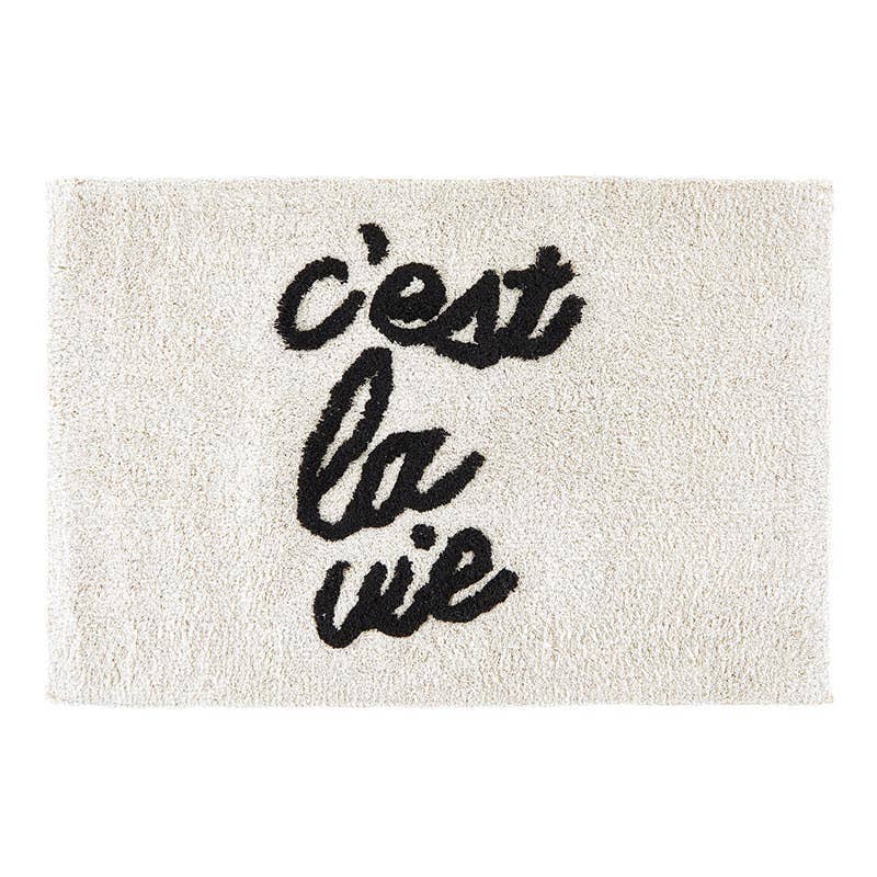 Bath Mat - C'est la Vie - Decor Addict, LLC