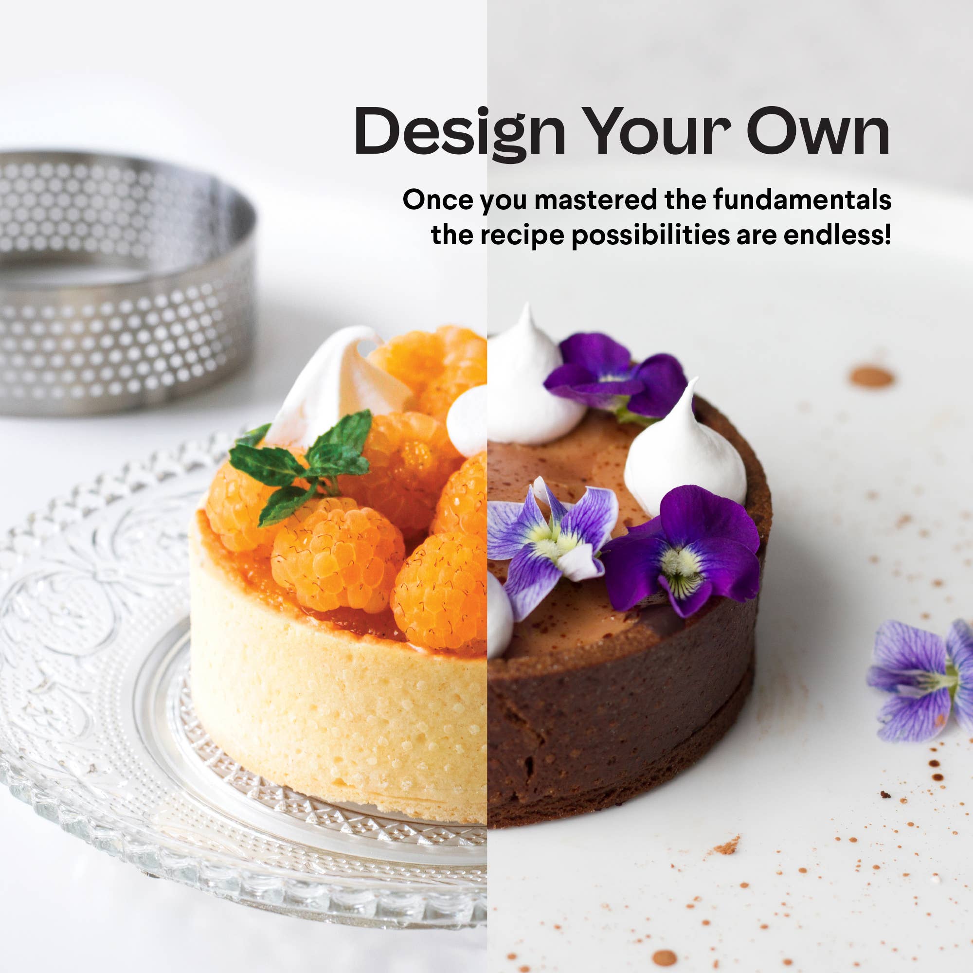 French Tart Baking Kit | Cake Decorating Tools | Unique Gift - Decor Addict, LLC