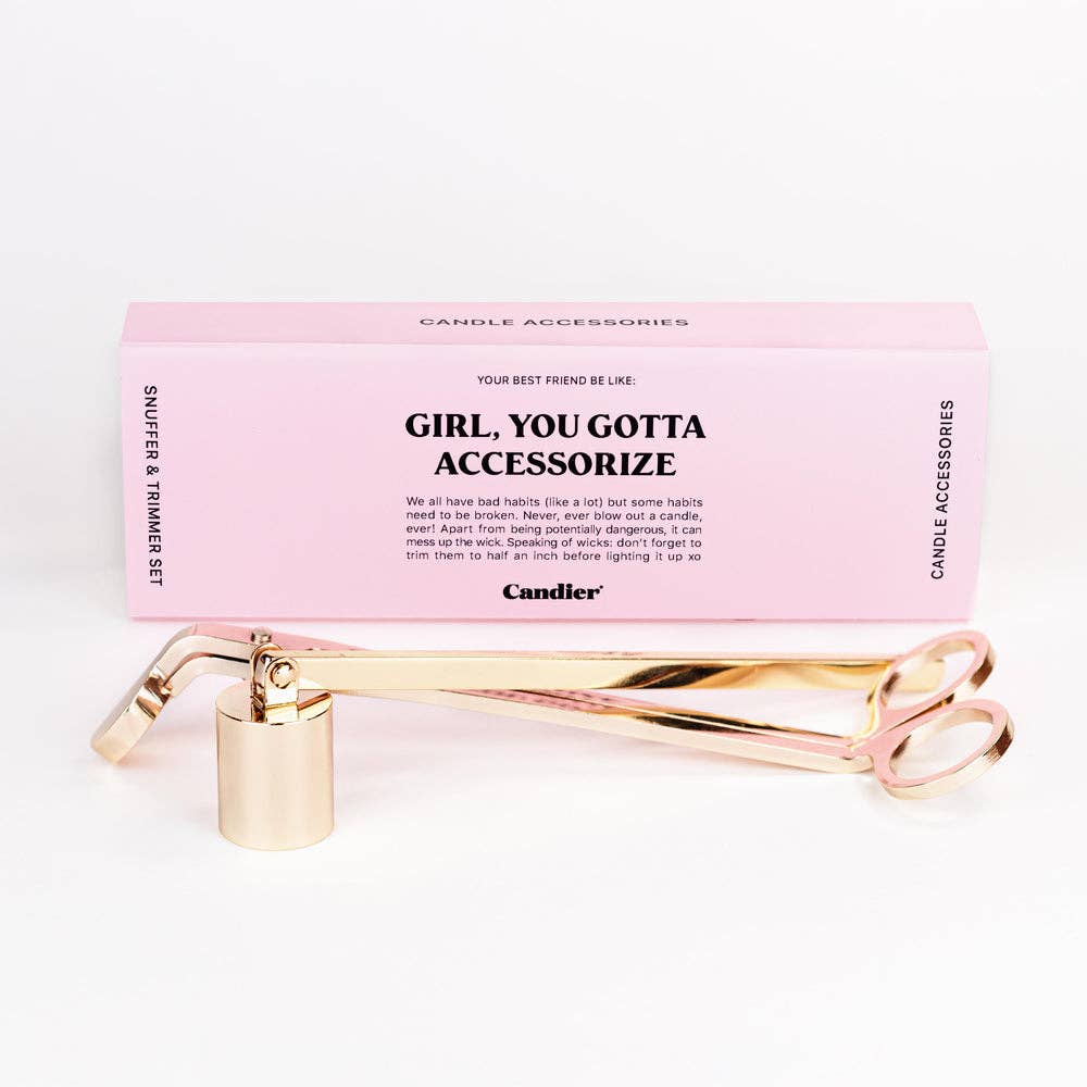 Snuffer + Trimmer Set: Black - Decor Addict, LLC